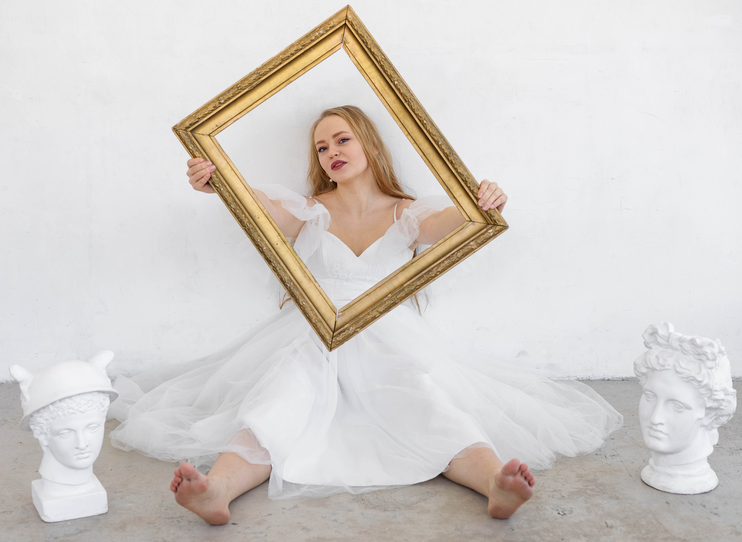 Елена. Escalier floral. Портретный фотограф Панферова Регина г. Санкт-Петербург, г. Казань