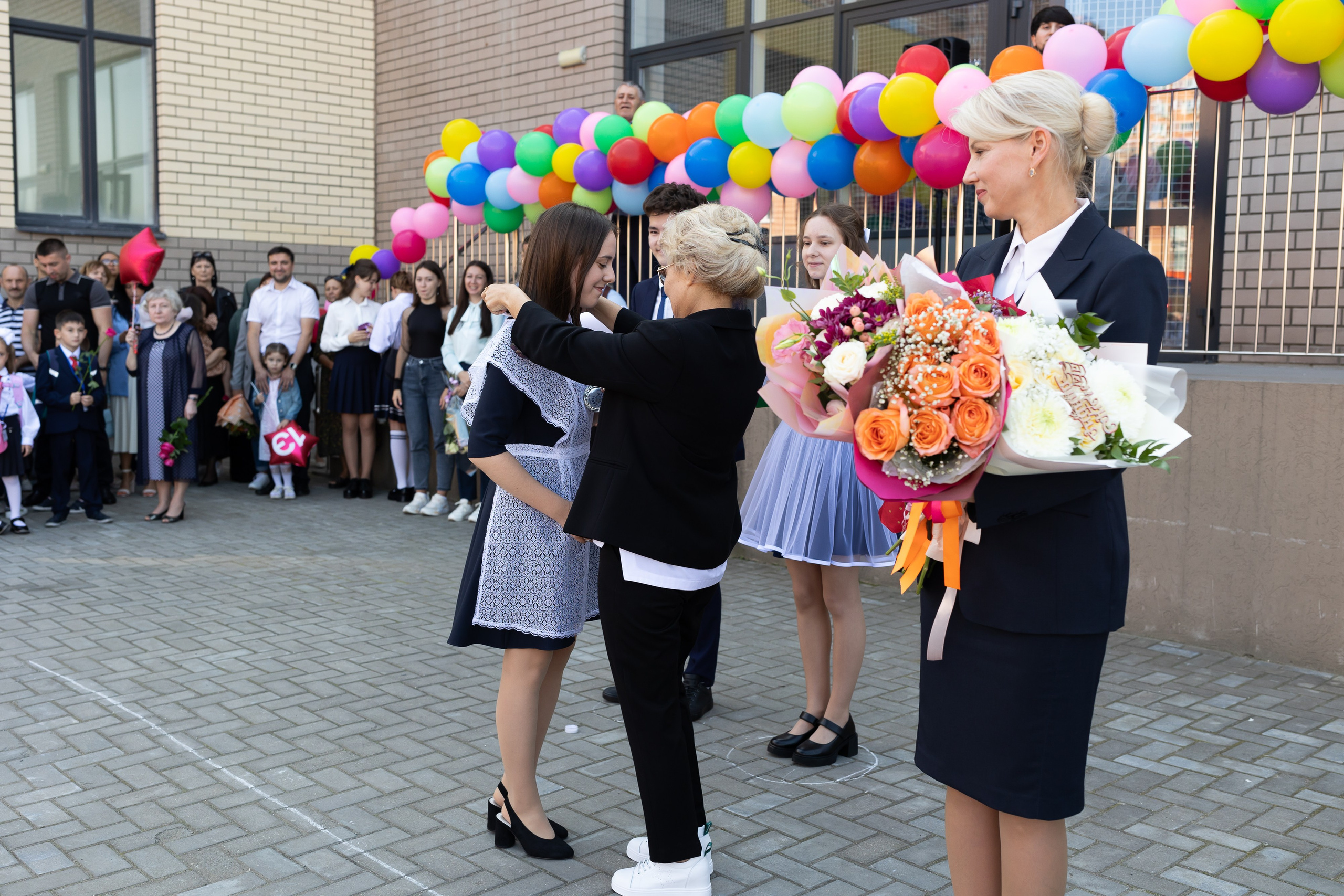 Линейка 1 сентября. Профессиональный Фотограф в Москве Андрей Славнов