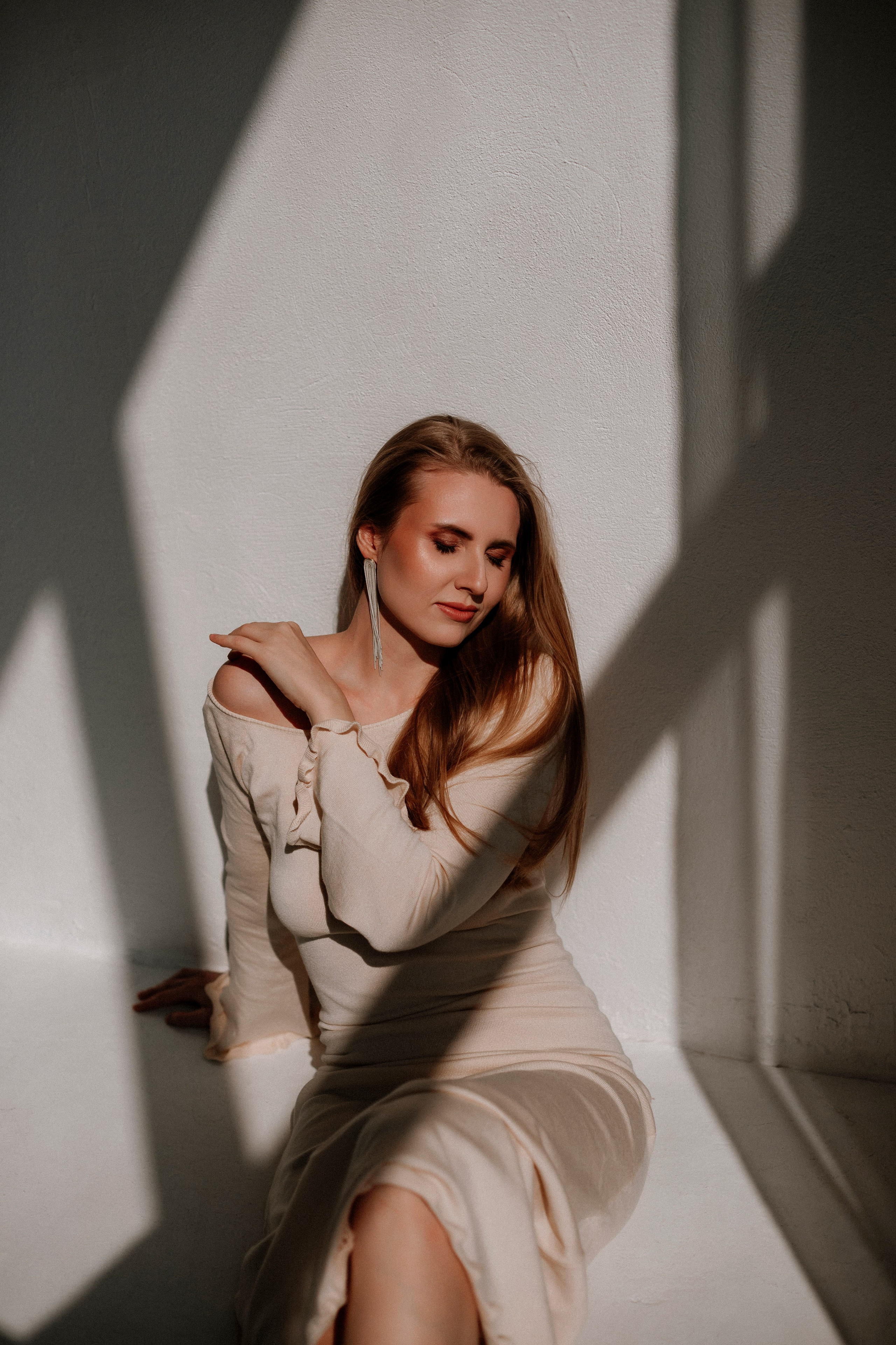 Съемка в тканях, Анастасия. Фотограф Калуга