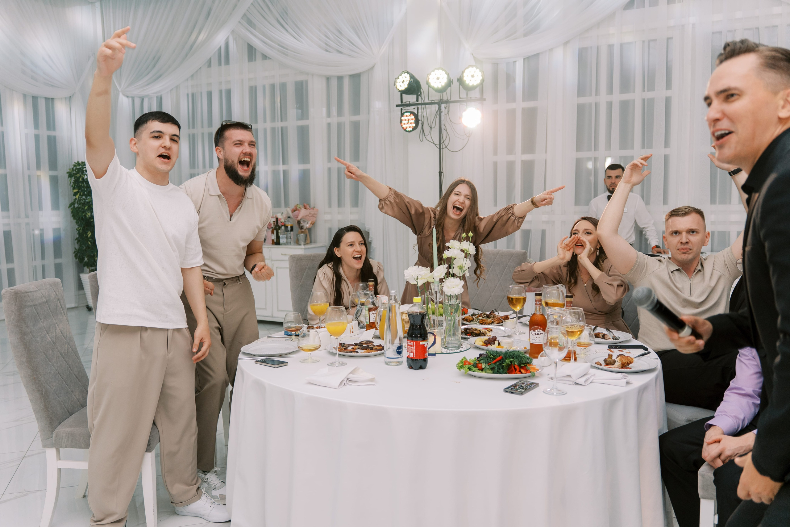 Свадьба Сергея и Дианы в ресторане «Загородный клуб Голицын»