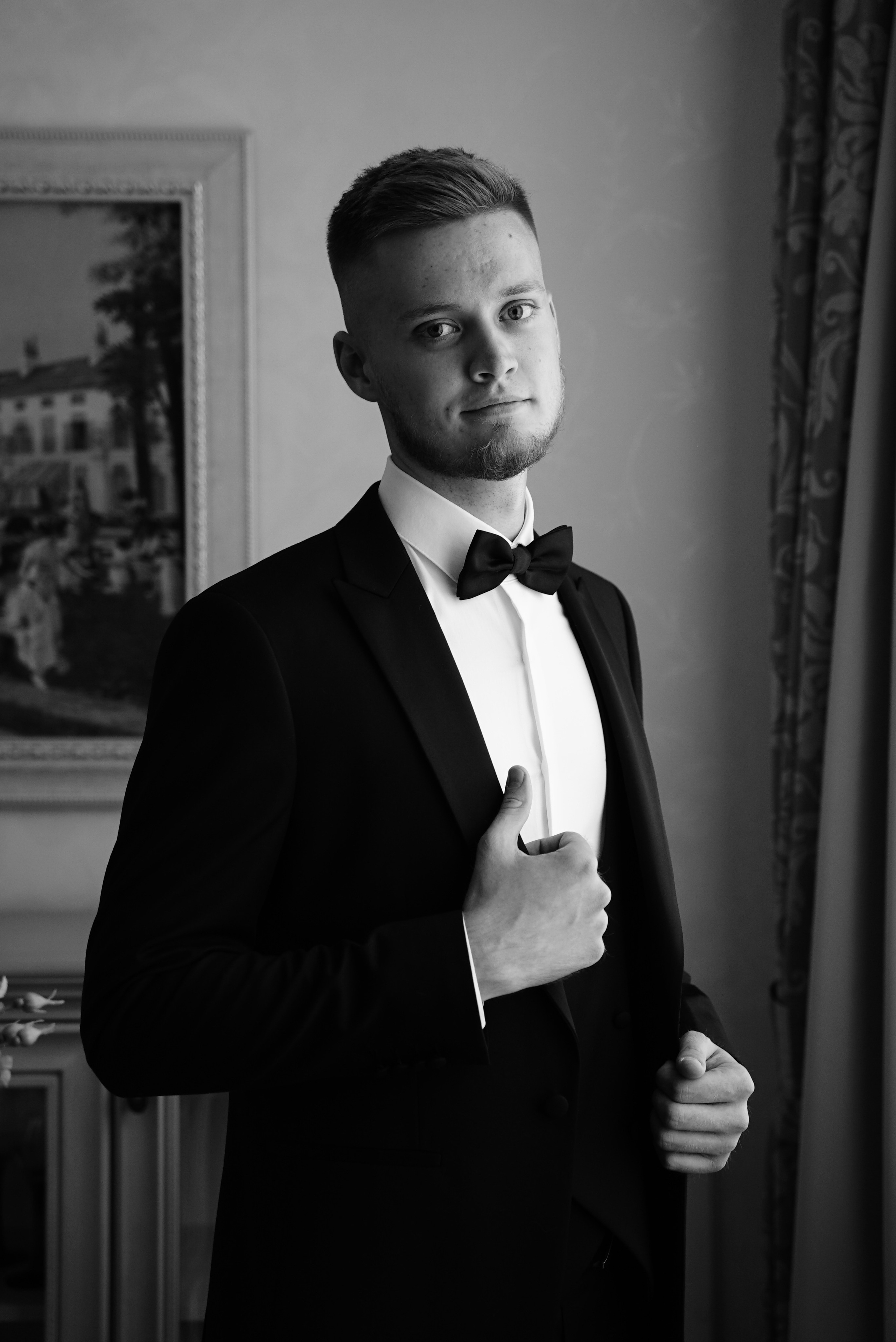 Никита и Галина чб. Свадебный фотограф в Самаре Анна Ковалева