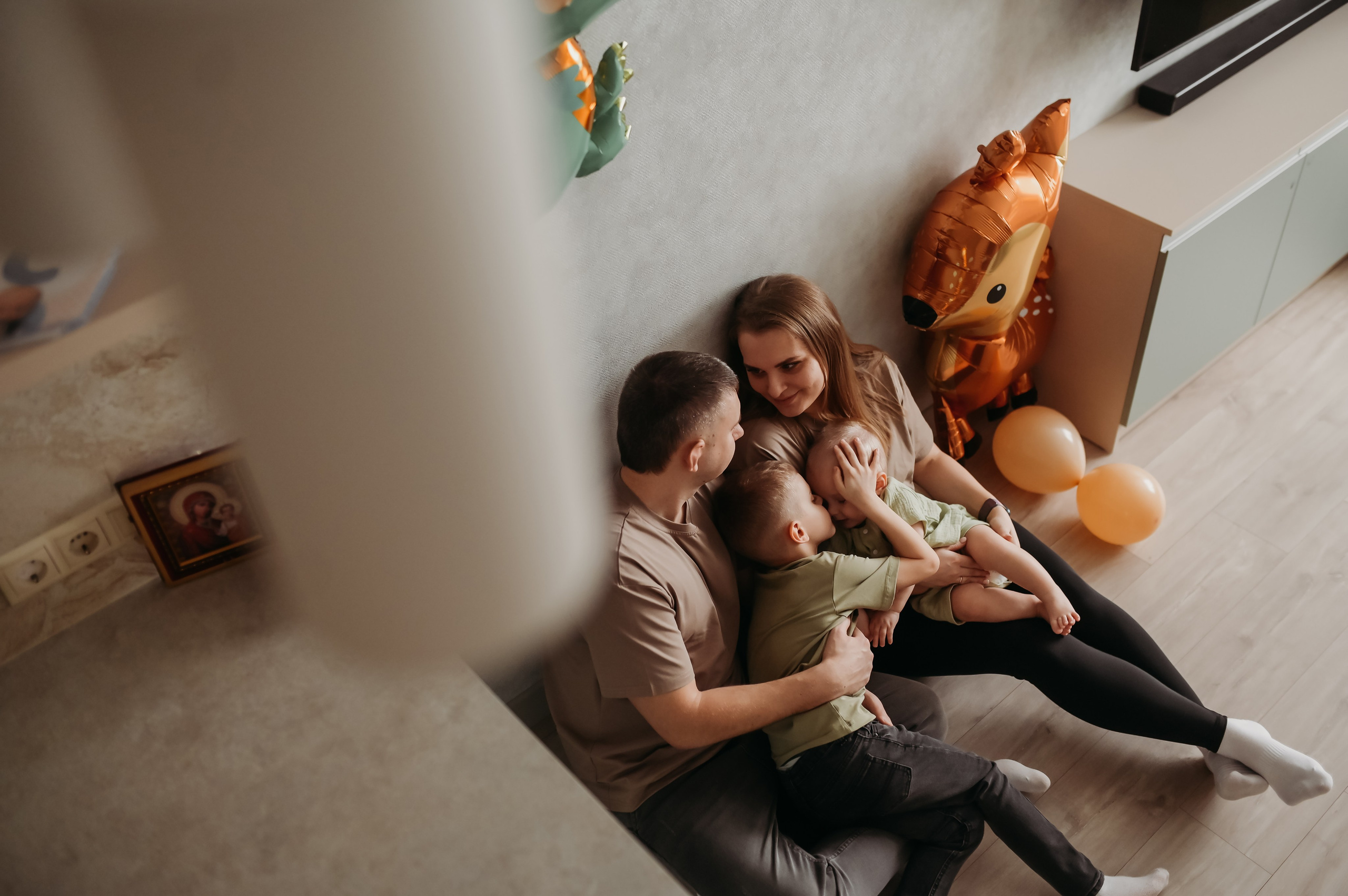 Домашняя история. Семейный фотограф Олеся Батурина Рязань