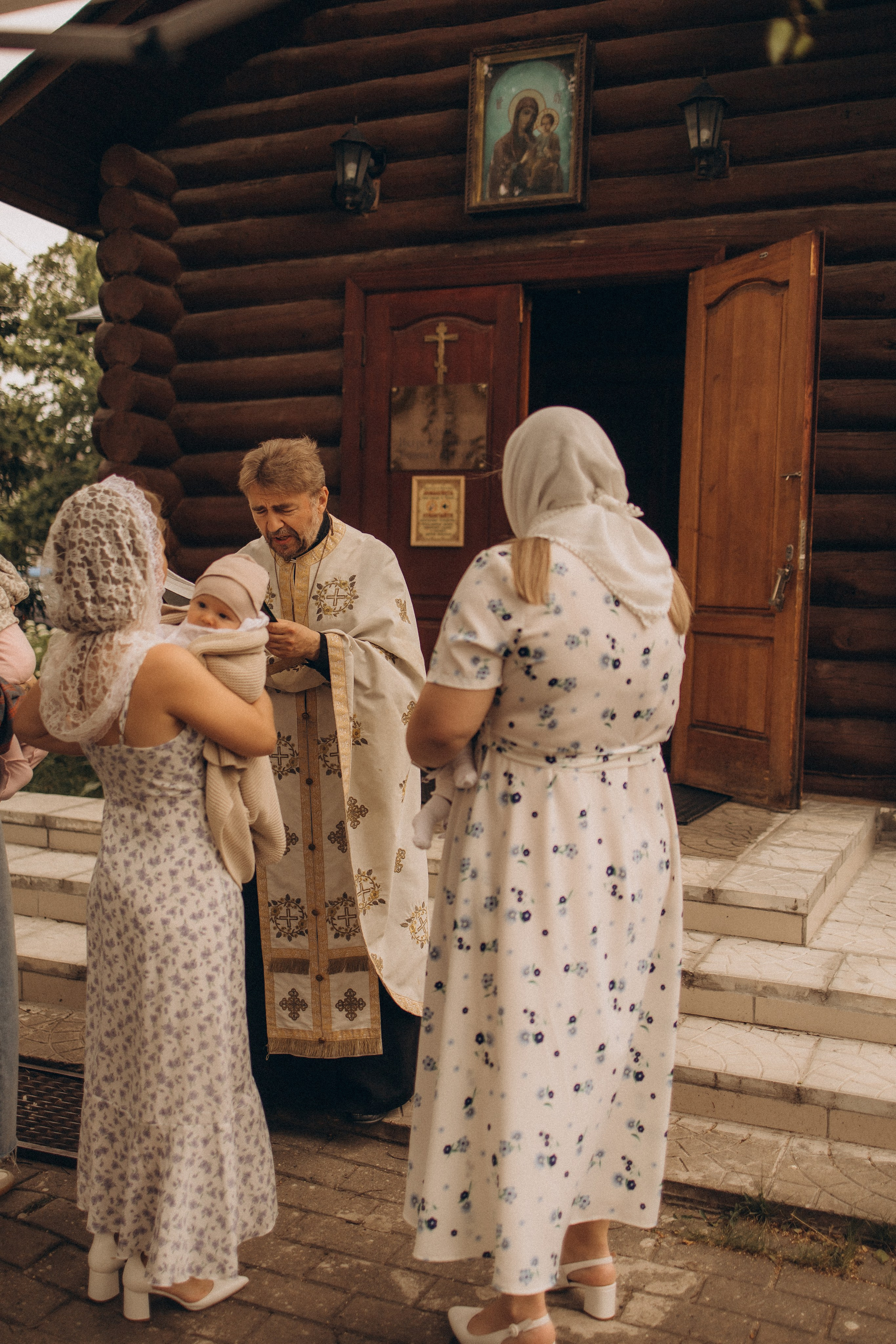 Крещение Леона. Семейный фотограф в Москве Аникина Наталья