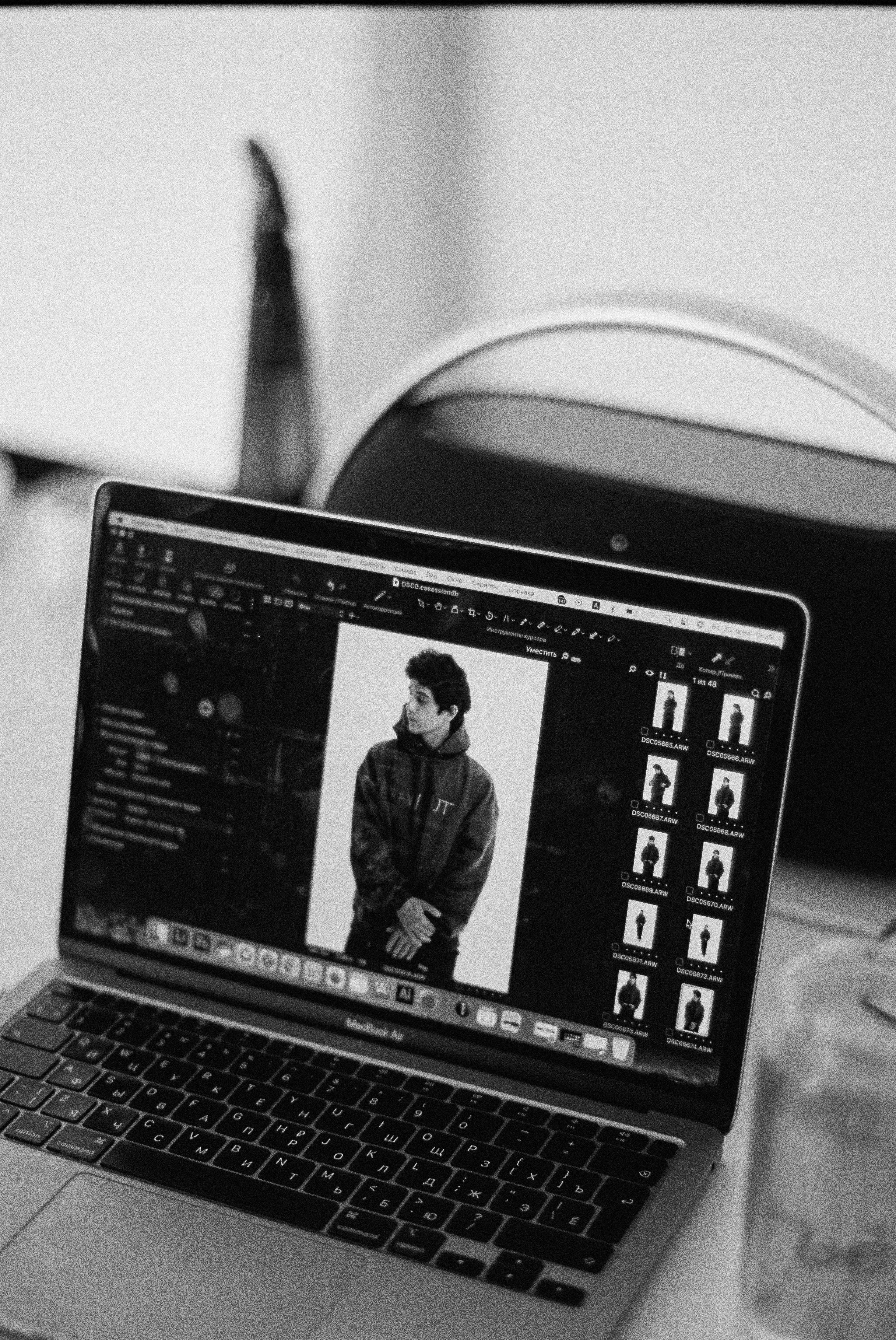 Съемка для бренда одежды на пленочную камеру