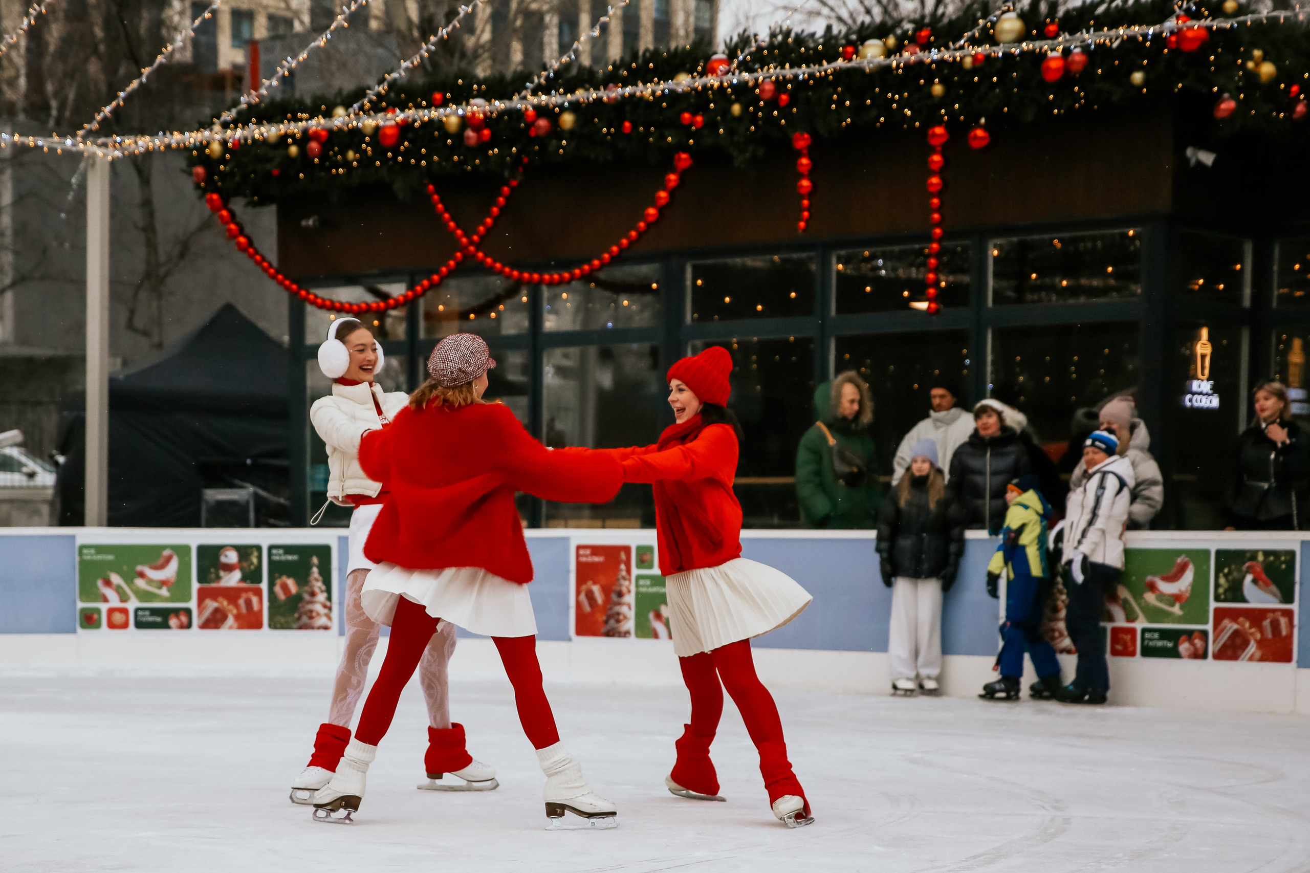 Ледовое шоу Сити каток Московское Чаепитие. Фотограф и видеограф Анна Домашенко