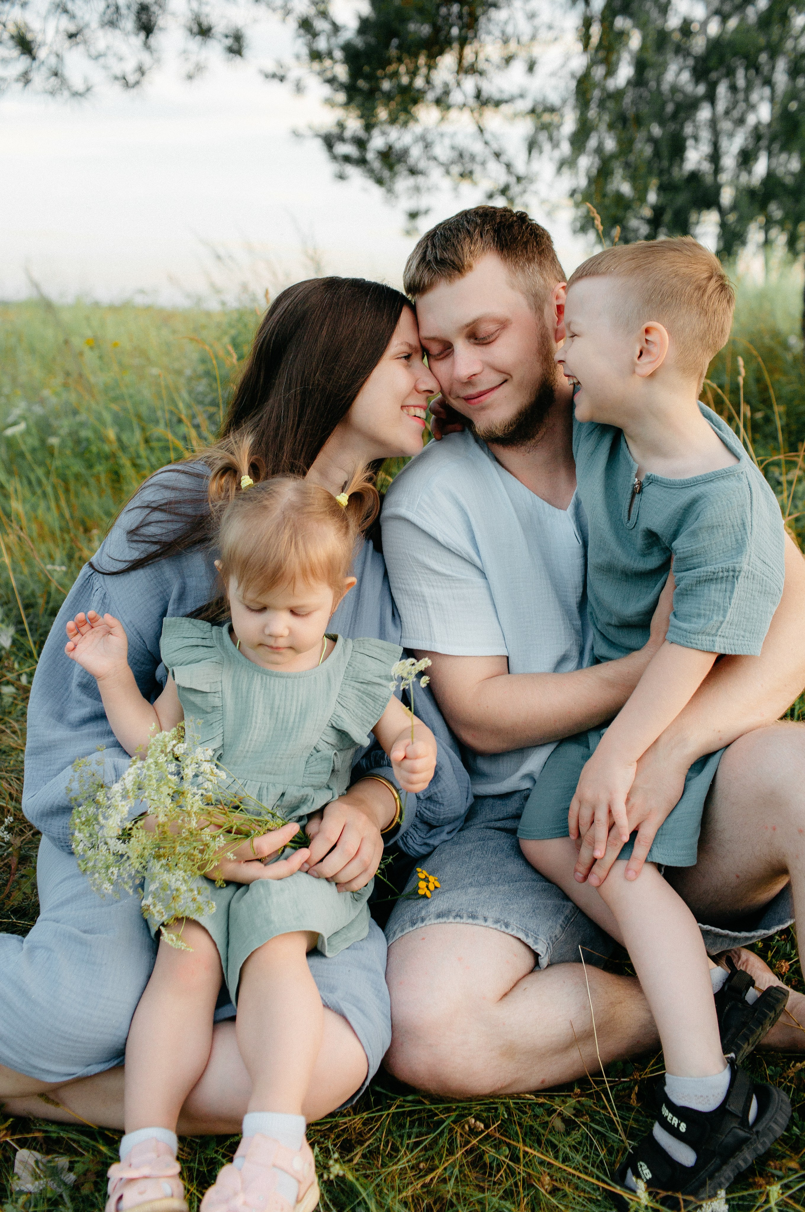 Никита, Настя, Добрыня и Злата. Свадебный и семейный фотограф Иваново Елена Угодина