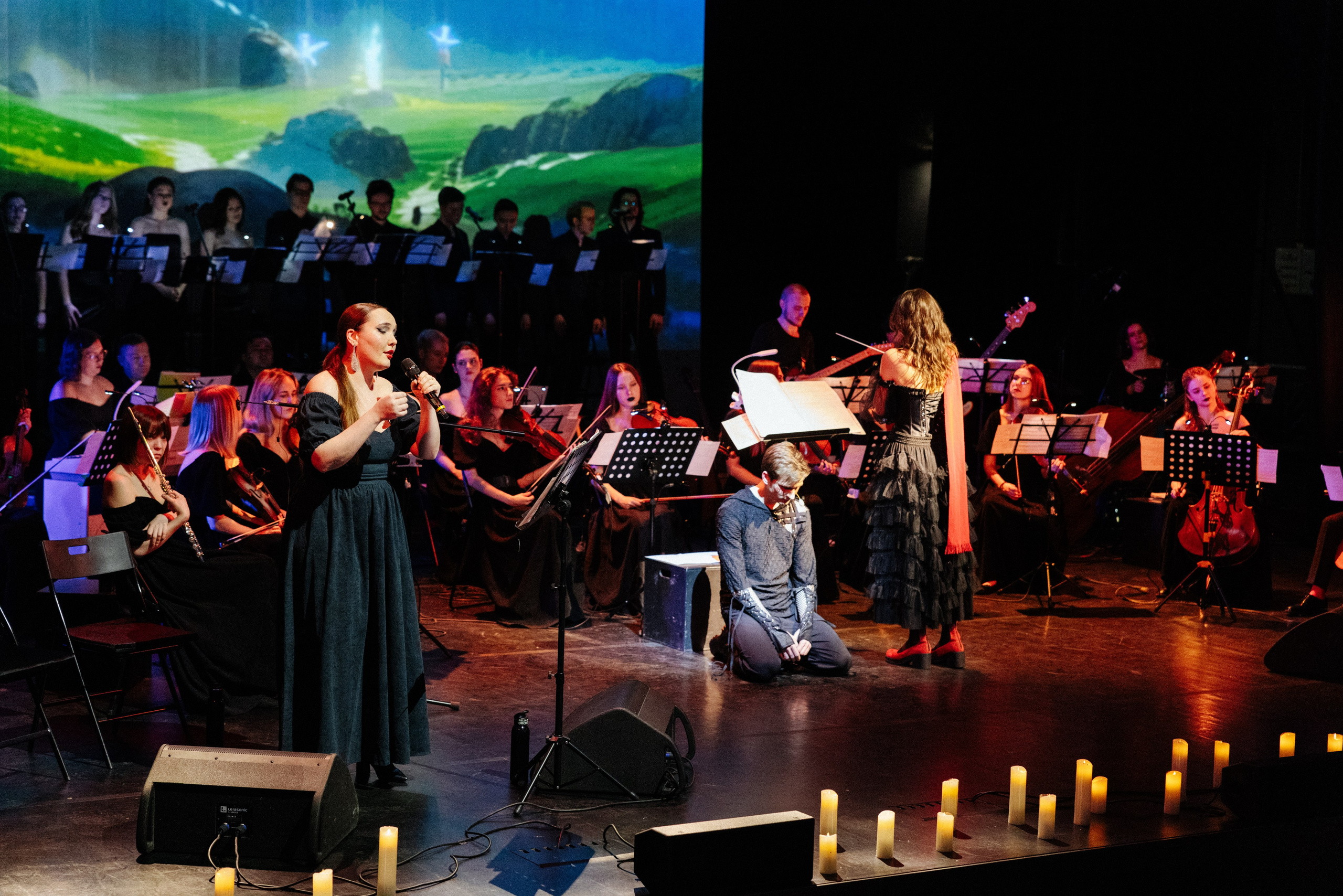 Симфомультимедия. Фотограф Петрова Мария