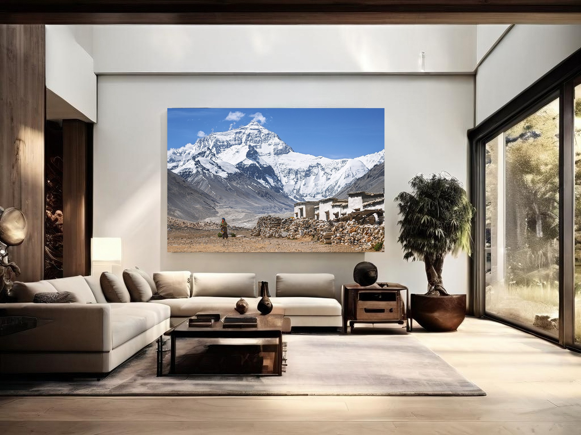 Тибет вершина мира. High-quality interior photos for your home, office, hotel