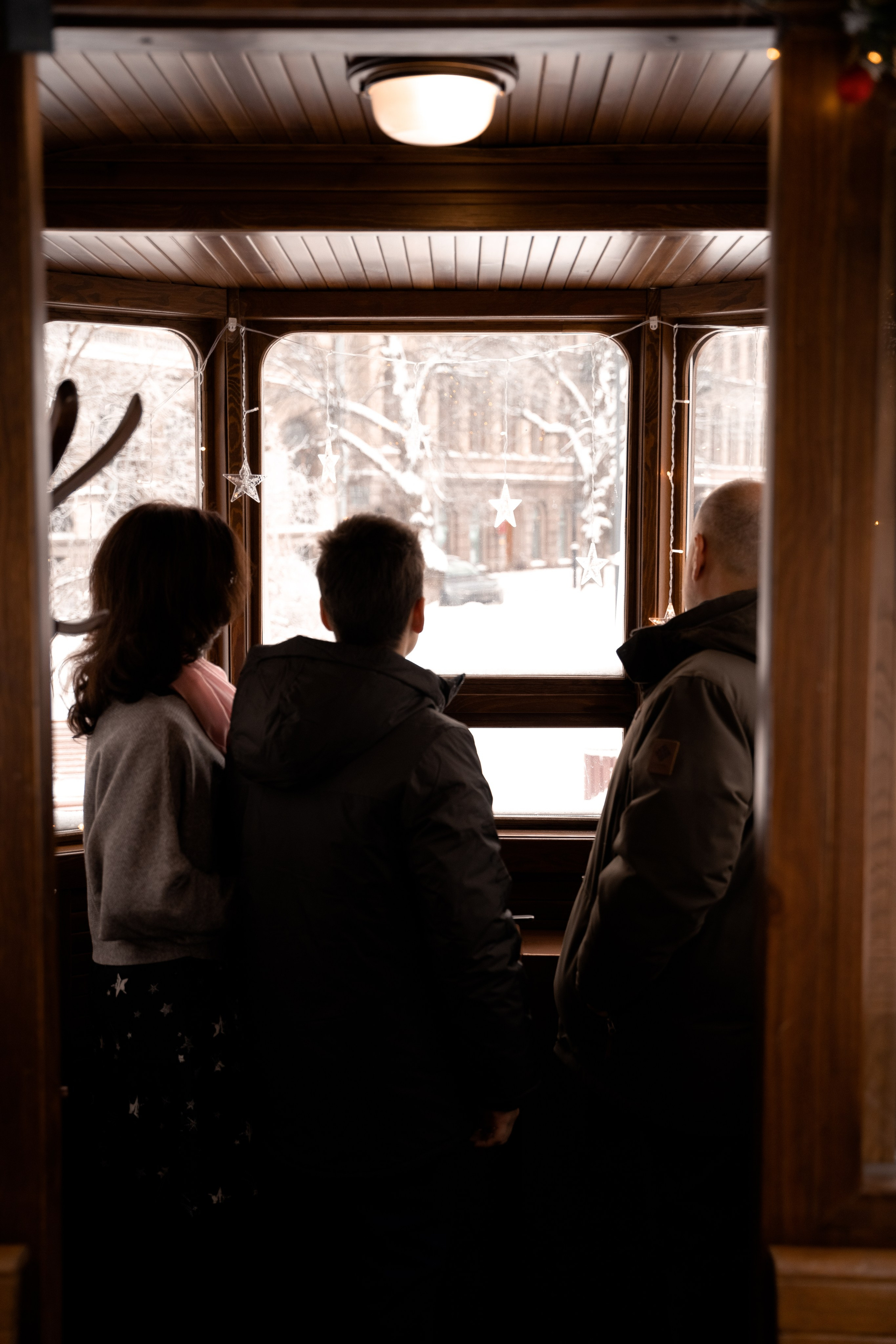 Январская прогулка: Даня, Елена и Андрей. Фотограф в Ульяновске Александра Григоровских