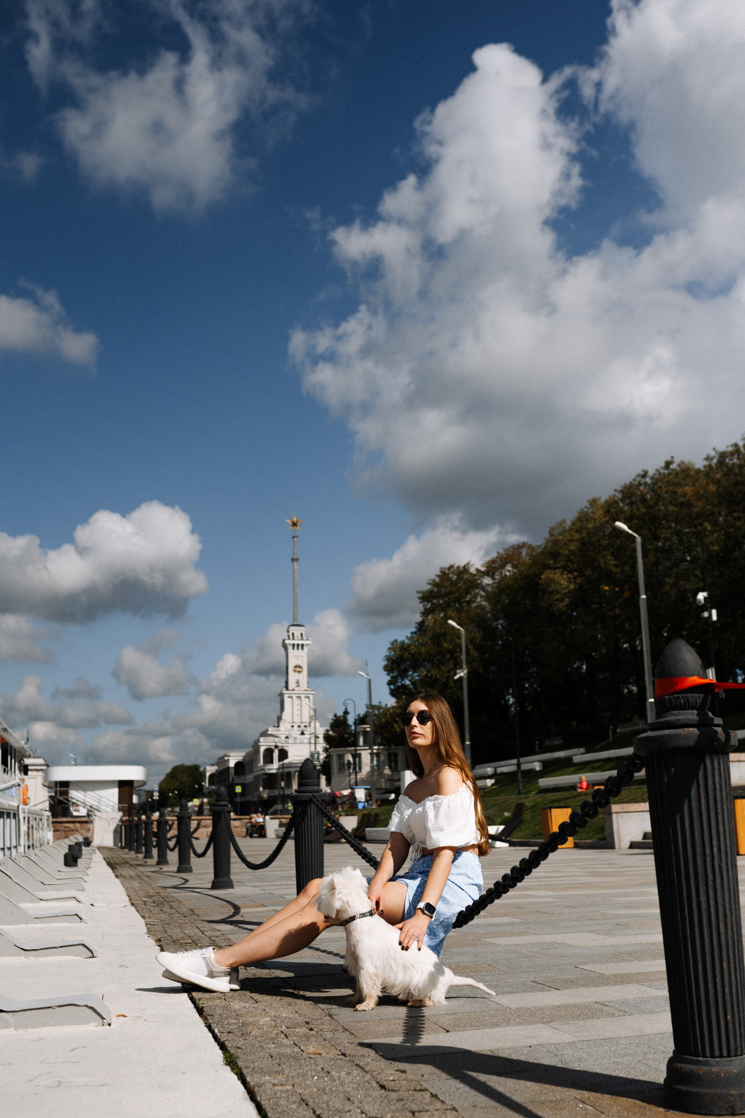 Даша и Вайт. Фотограф анималист в Москве Ольга Агушева
