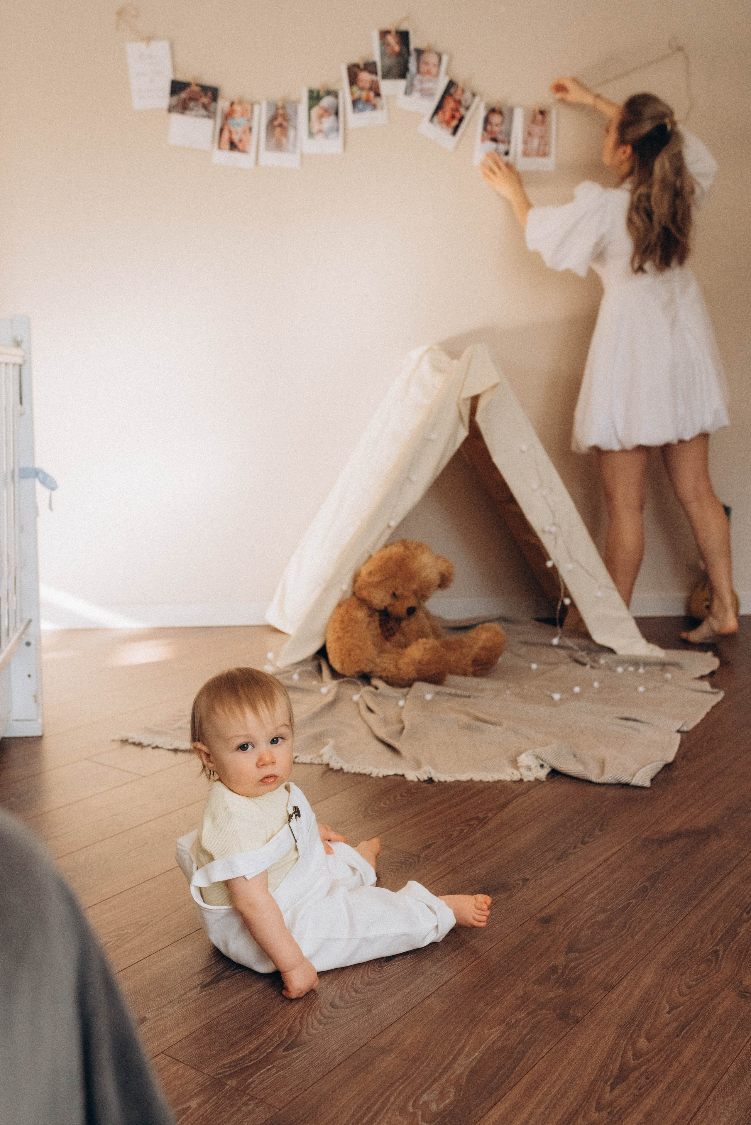 Домашняя фотосессия ко дню рождения малыша. Семейный фотограф в Железнодорожном Масаева Елена