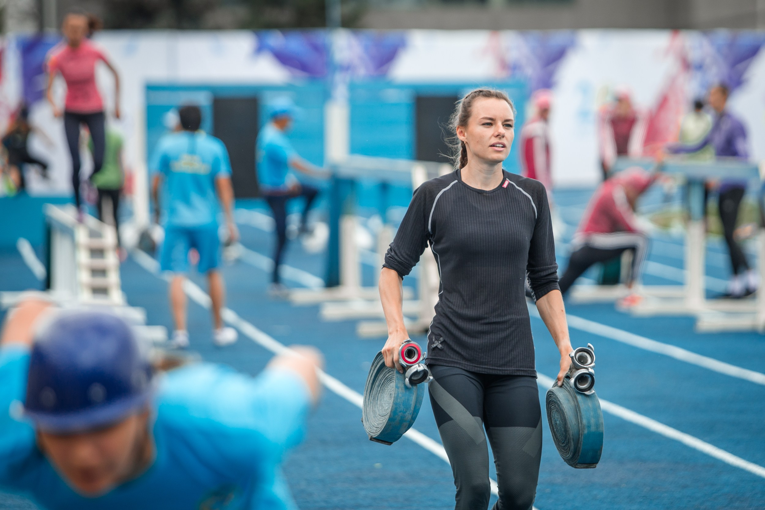 Пожарно-спасательный спорт (Алматы). Коммерческий и репортажный фотограф в Алматы — Jora Abramov