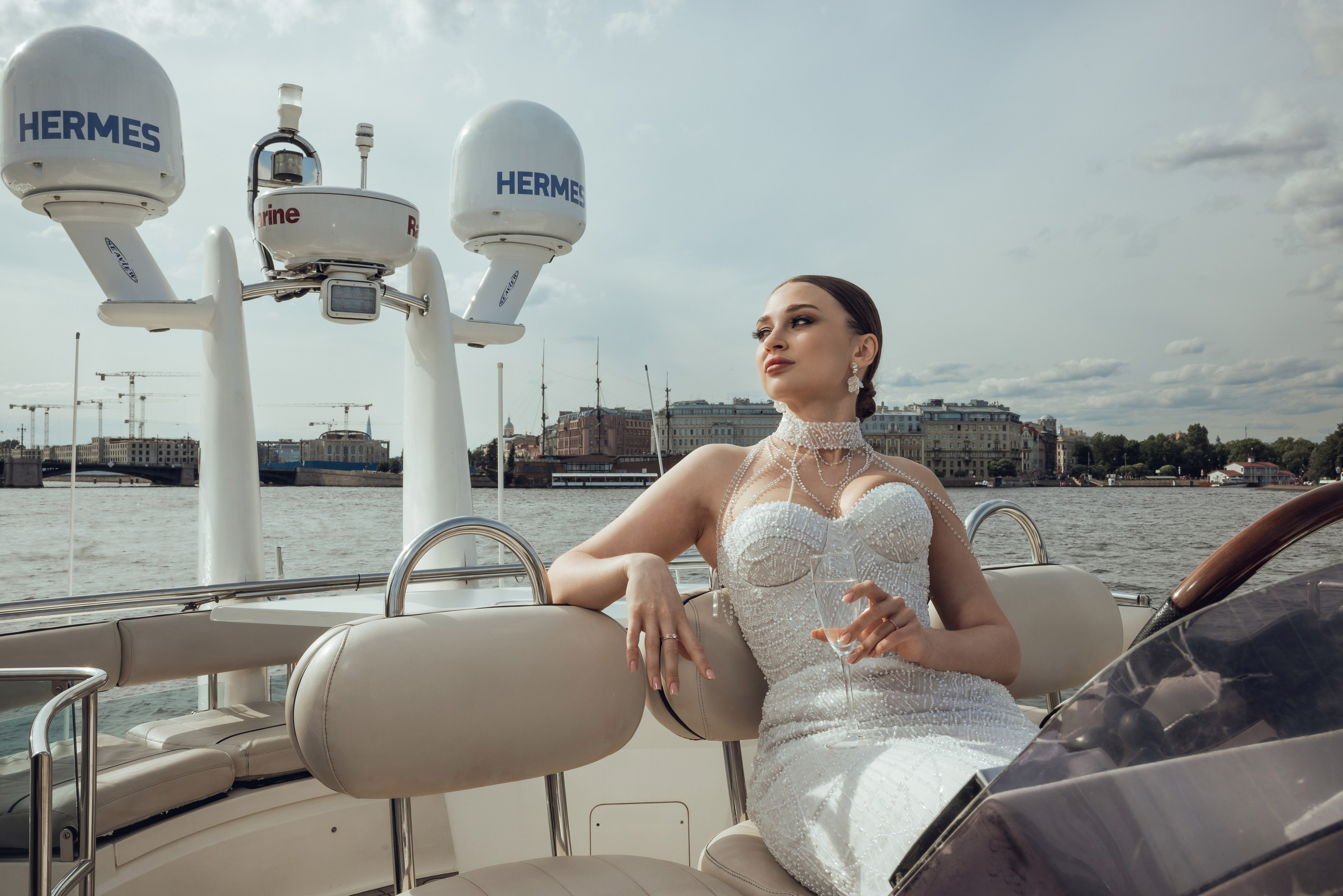 Фотосессия на яхте. Фотограф в Санкт-Петербурге Константин Бриль
