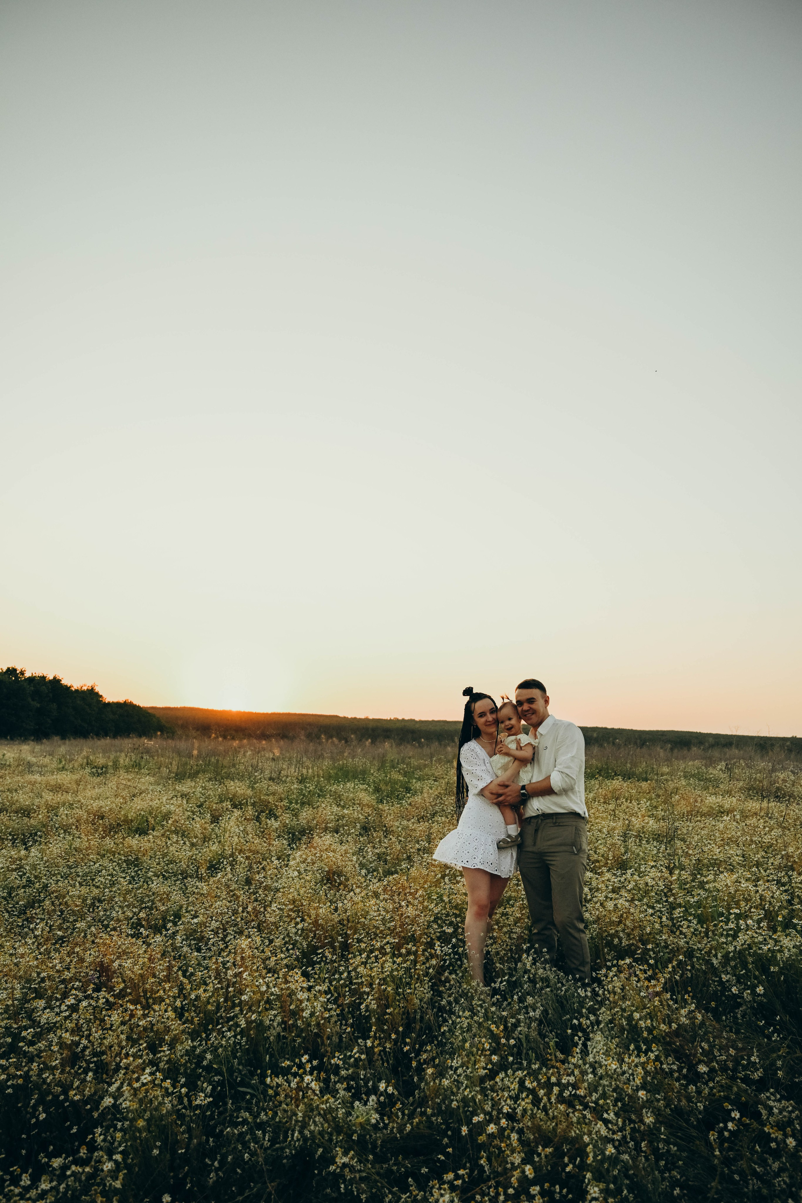 Ромашковое поле. Семейный фотограф в Москве Люберцах Ирина Вронская