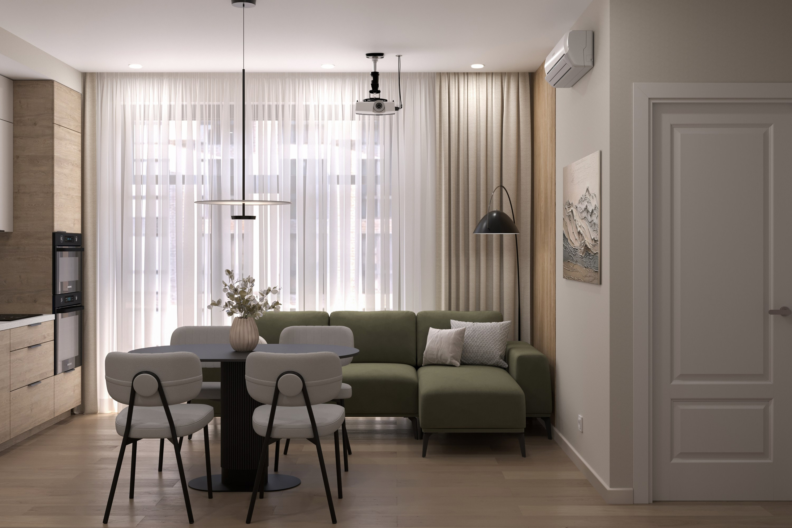 ЖК Шкиперский 19. Лагом стайл в мегаполисе. Проект в реализации. Дизайн-студия интерьеров Юлии Ивановой