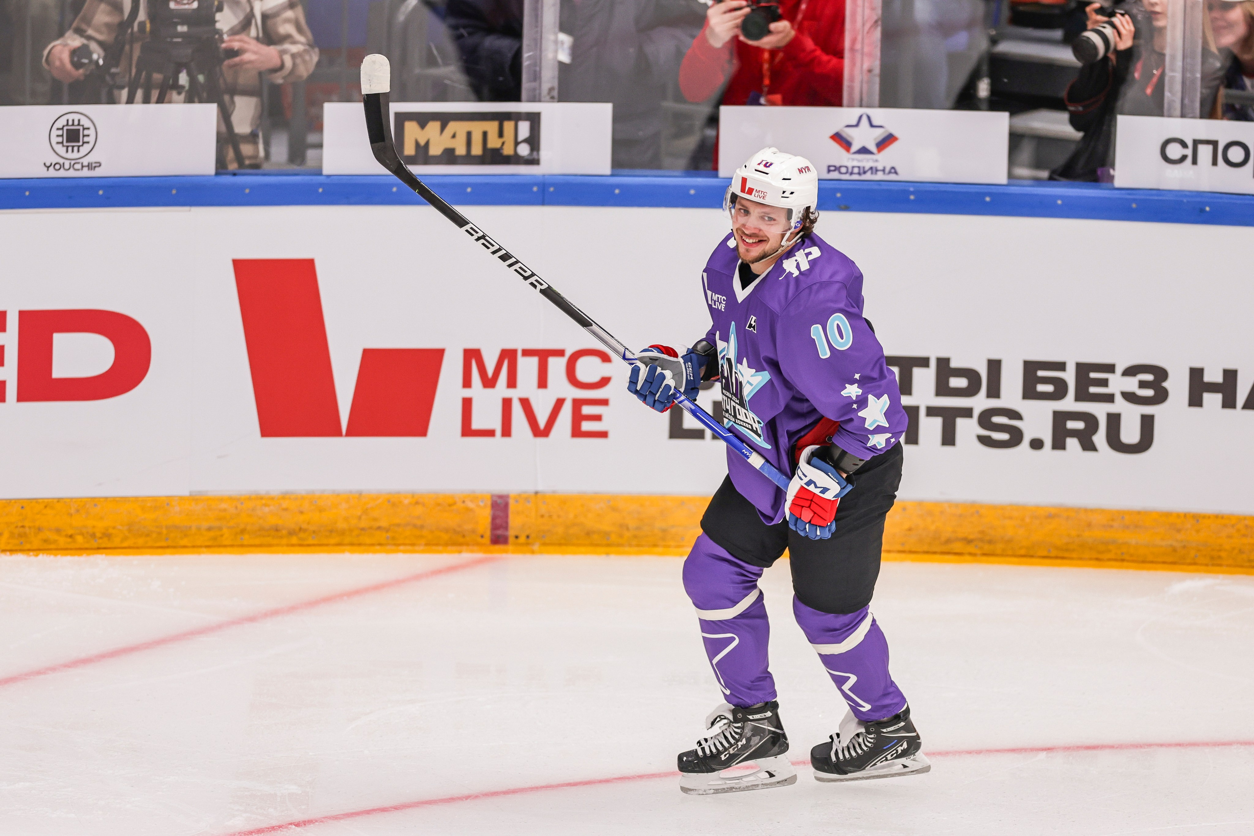 Матч года 2024: Игроки НХЛ против Игроков КХЛ. Спортивный репортажный фотограф Казань Нафис Сиразетдинов