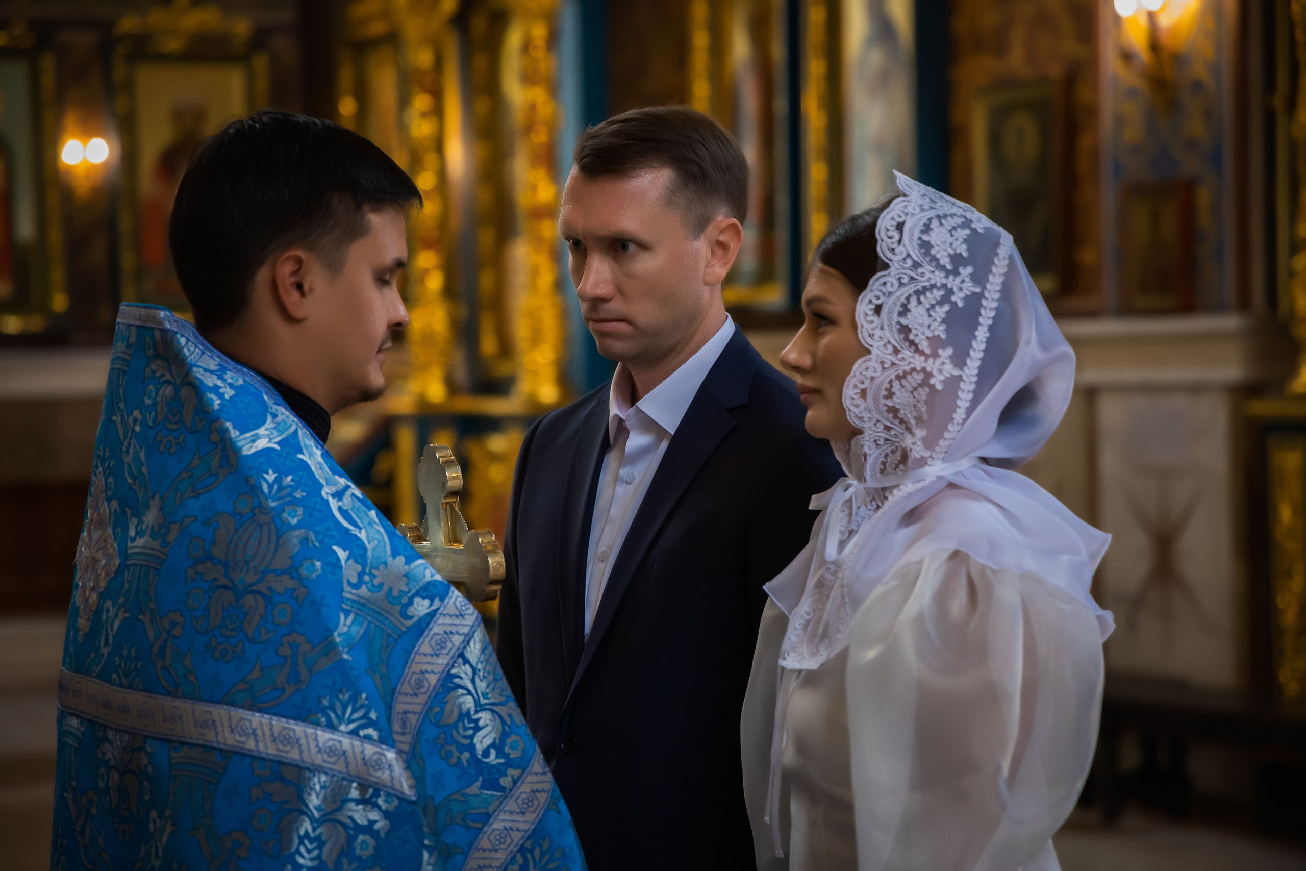 В Храме. Семейный и Свадебный фотограф в Астане Александр Астапов