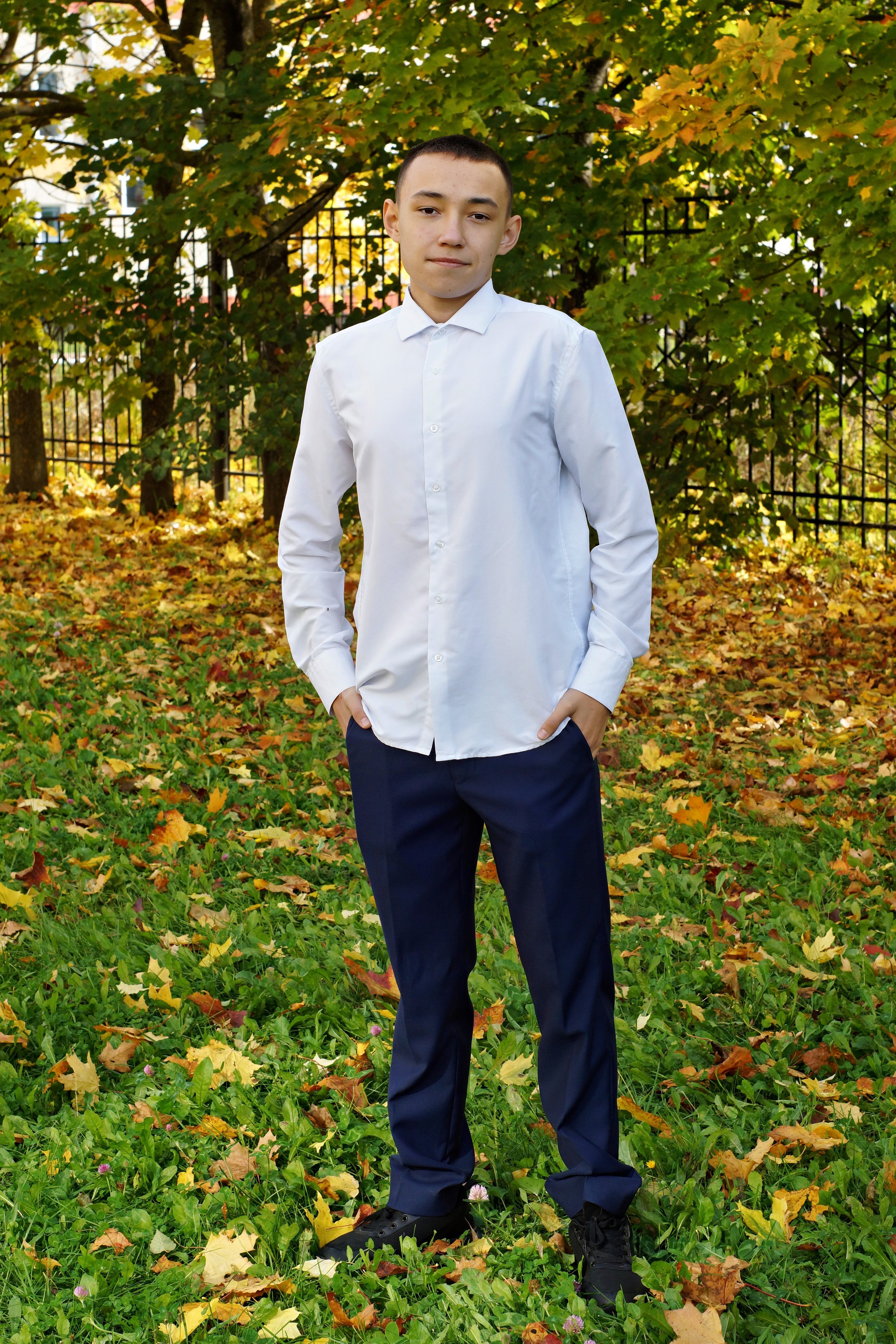 Осенняя фотосессия в школе г. Йошкар-Ола