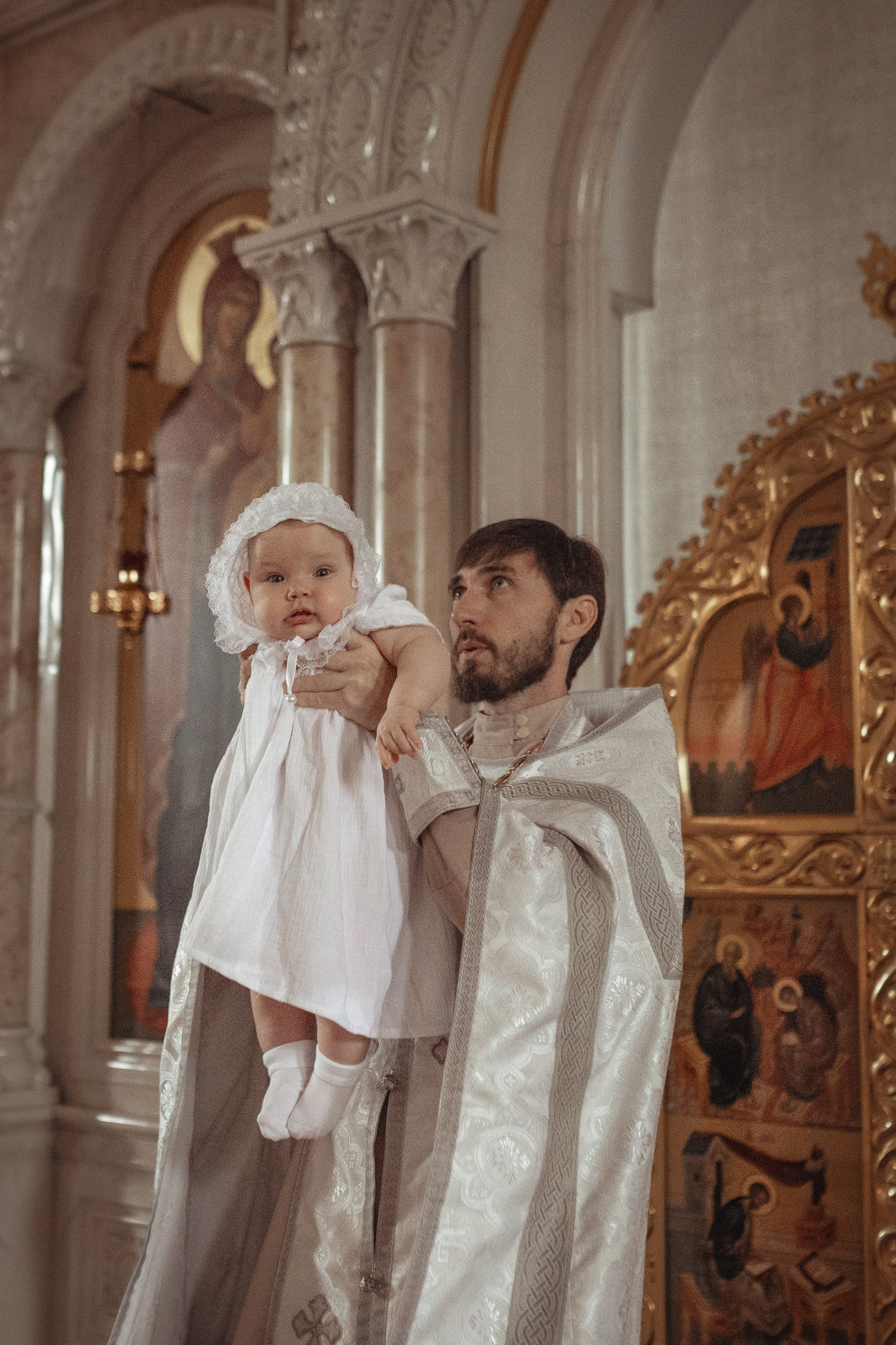 Таинство Крещение Ксении. Храм Александра Невского. Славянск н/К. Фотограф на Крещение и Венчание Краснодарский край — Гранкина Юлия