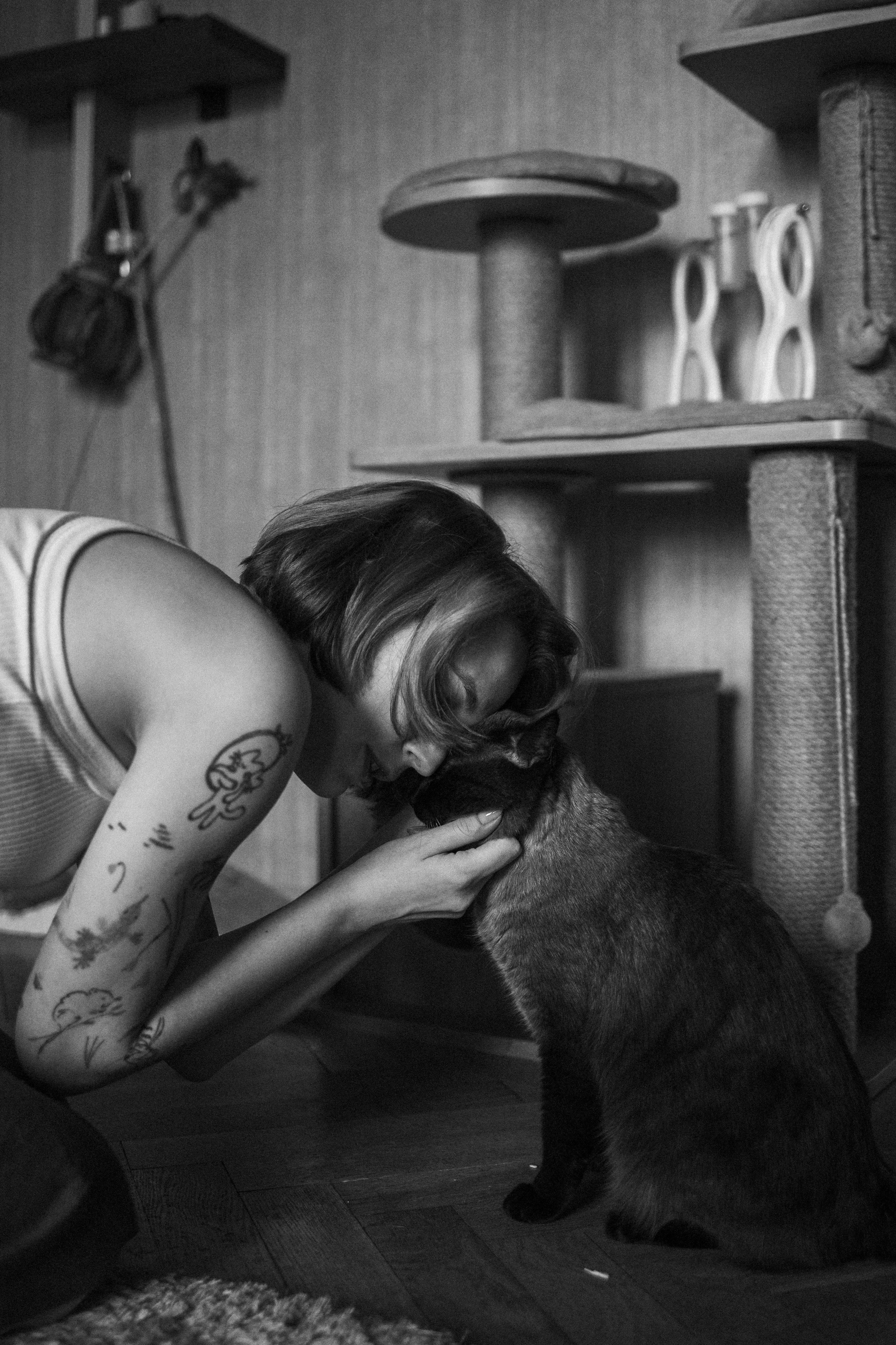 Саша и ее хвосты. Фотограф — Анималист | Санкт-Петербург