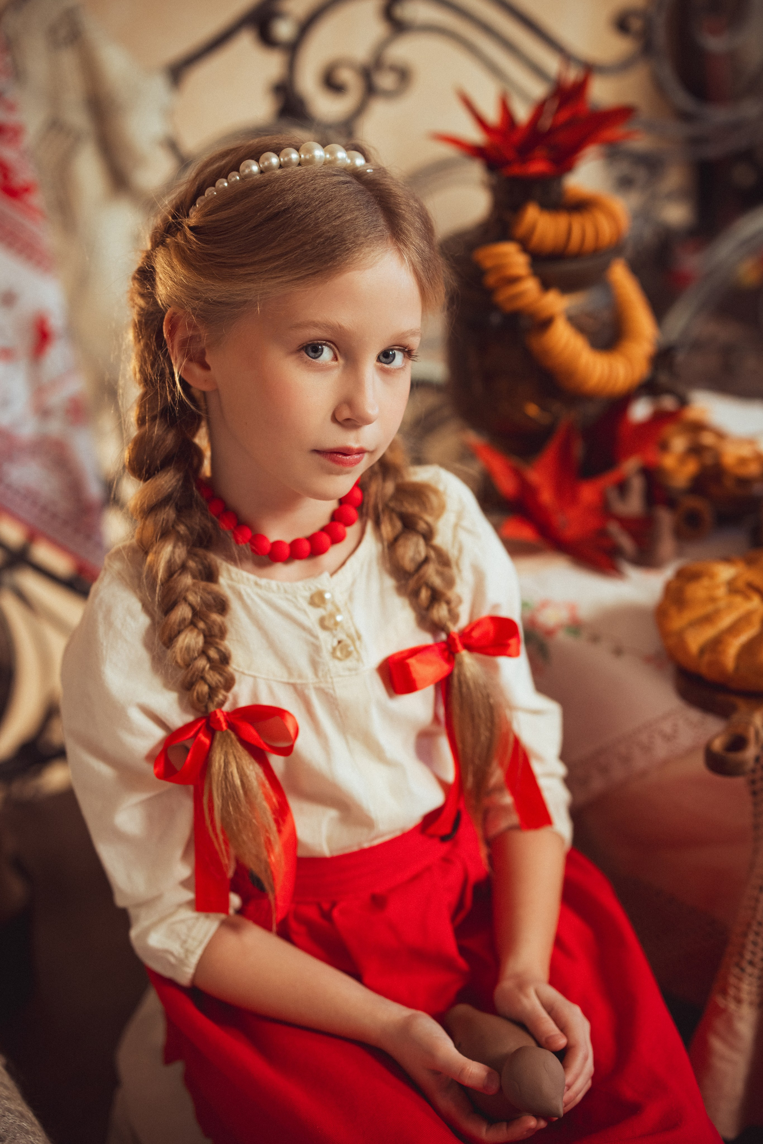 Фотосессия в русском стиле. Фотопроект"Масленица» в фотостудии Эль, город Краснодар. Семейный и детский фотограф в Краснодаре Анна Трашкова