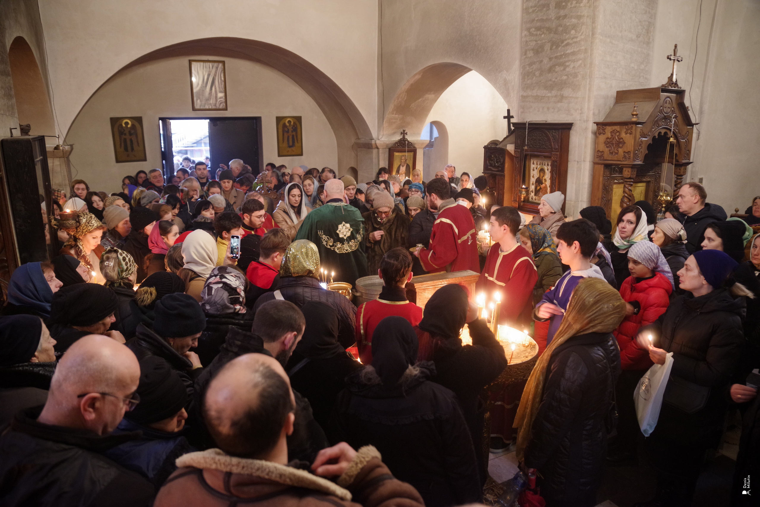 19 числа на Крещении. Портретный фотограф Денис Милютин