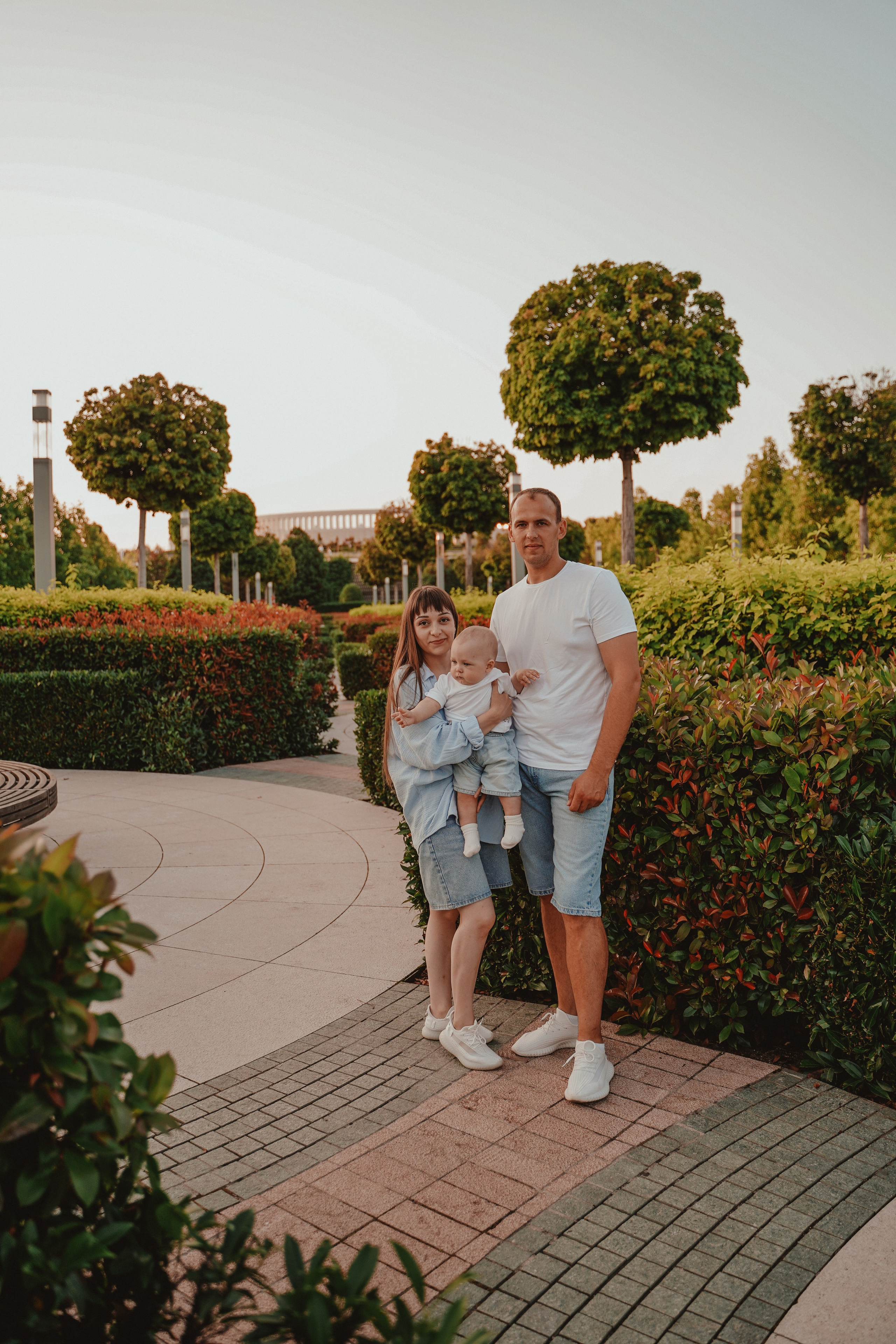 Семейная фотосессия в парке Галицкого. Семейный и женский фотограф в Краснодаре Анастасия Приймак