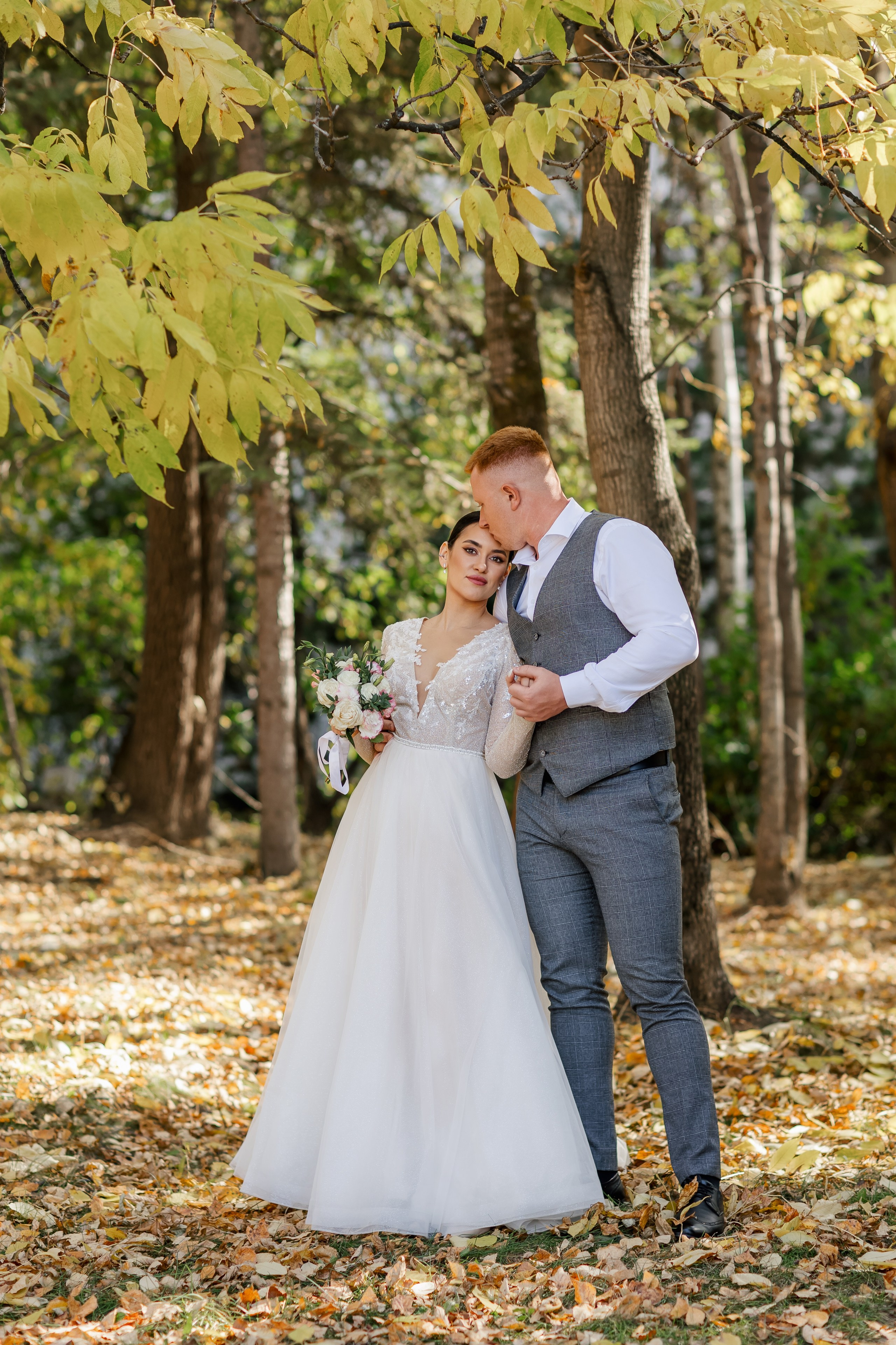 Степан и Алина. Красивая осенняя прогулка. Свадебный фотограф в Хабаровске