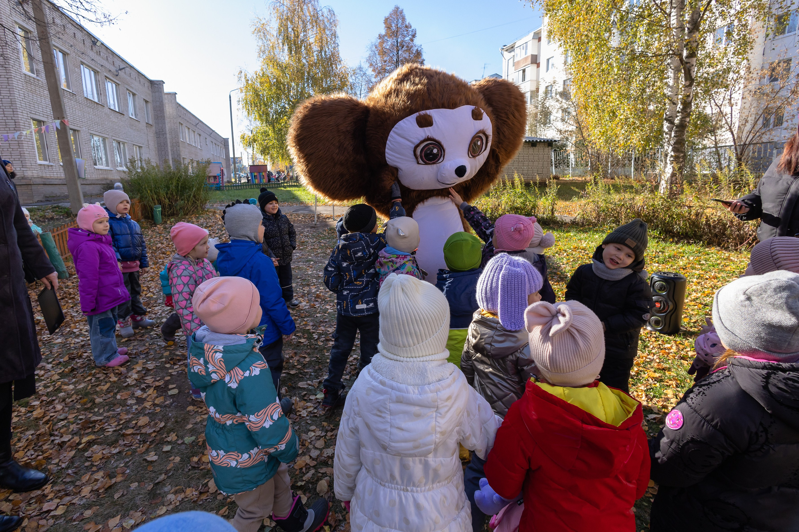Детский день рождения с Чебурашкой