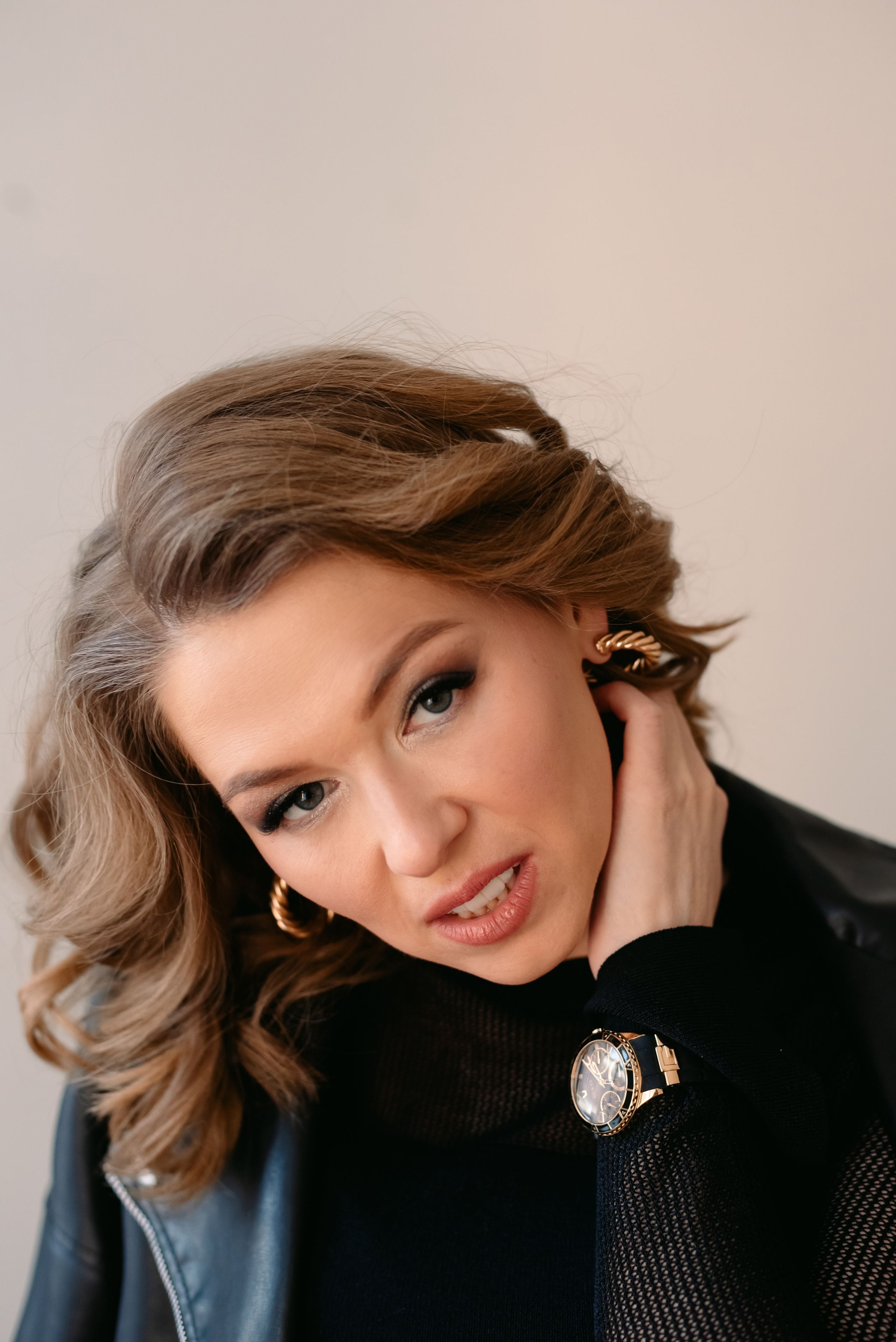 Женская фотосессия в фотостудии. Фотограф Юлия Кондратьева