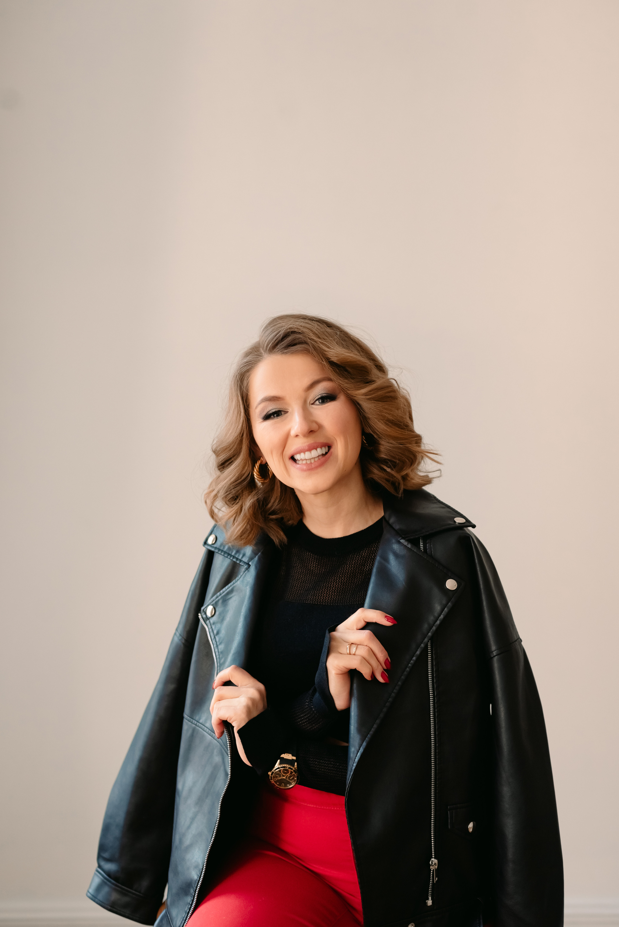 Женская фотосессия в фотостудии. Фотограф Юлия Кондратьева