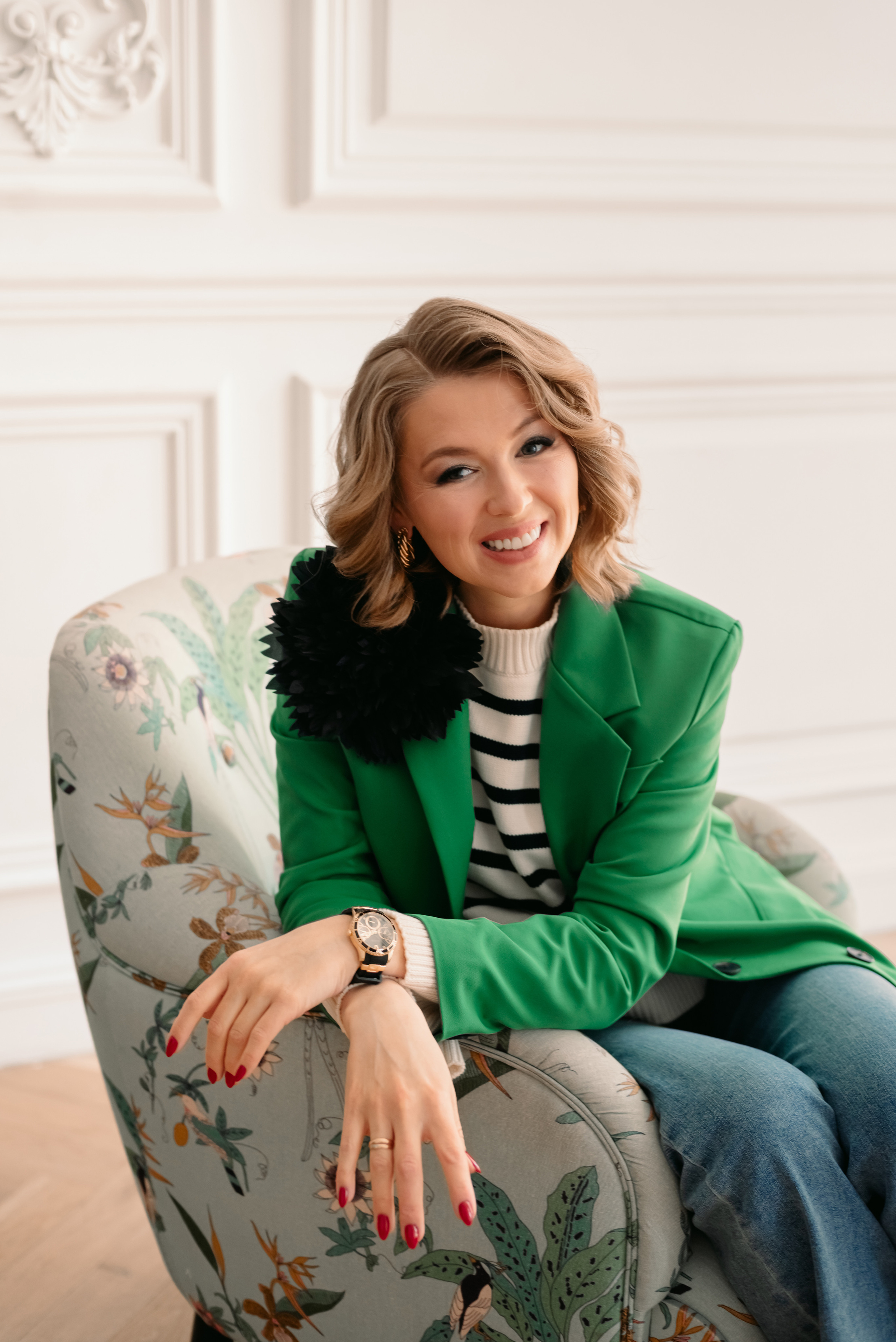 Женская фотосессия в фотостудии. Фотограф Юлия Кондратьева