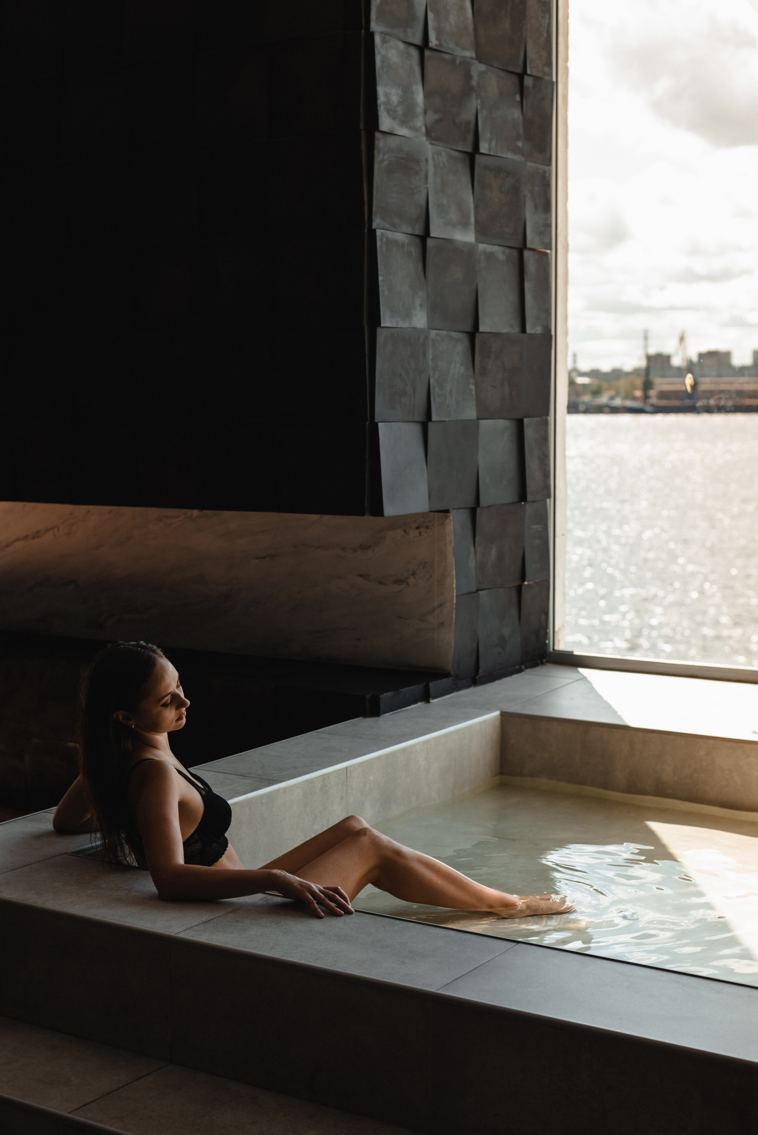 Женская фотосессия в фотстудии. Фотограф Юлия Кондратьева