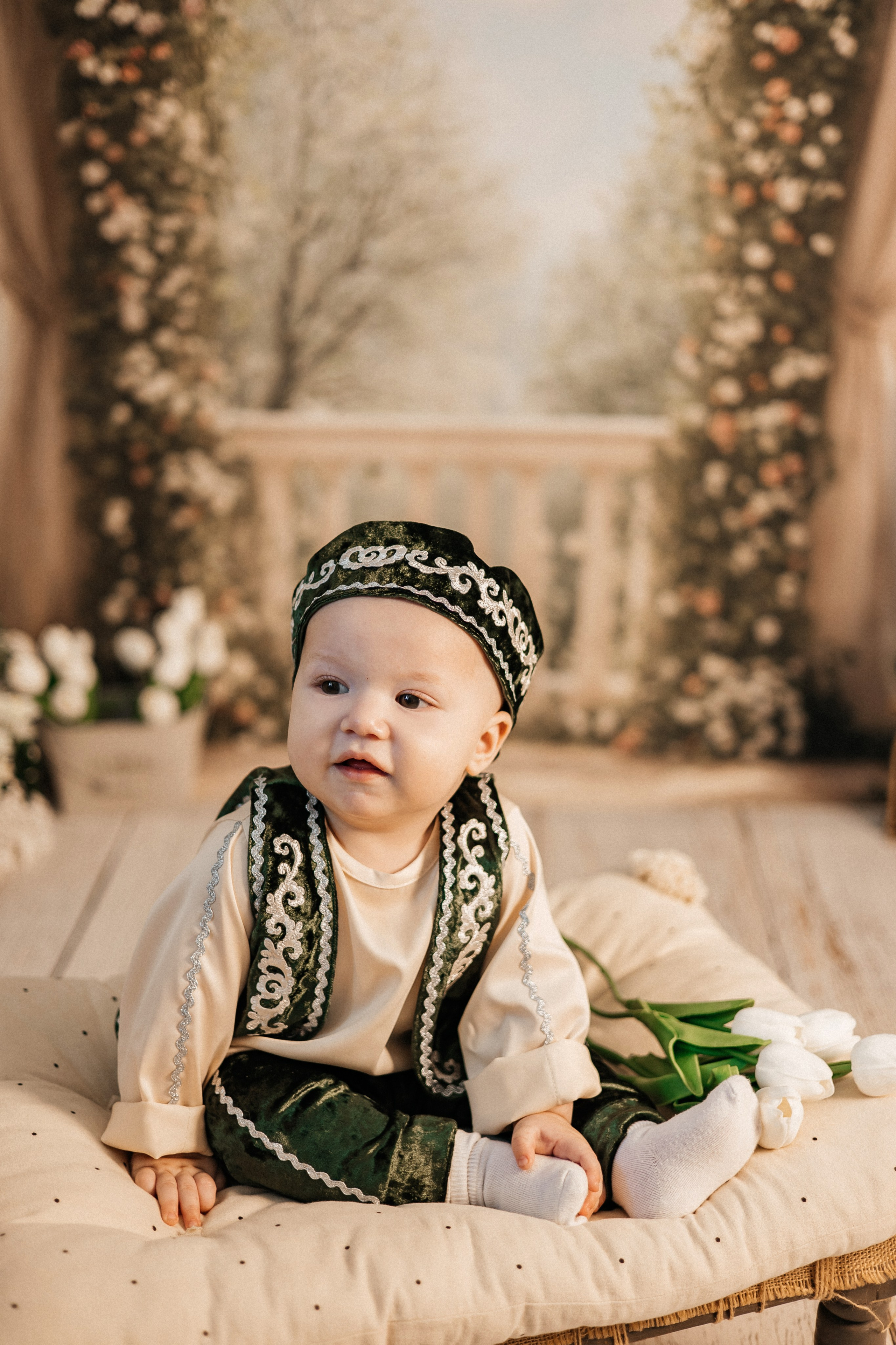 Красота костюма «татарский». Фотограф новорождённых Екатерина Боброва. Ульяновск
