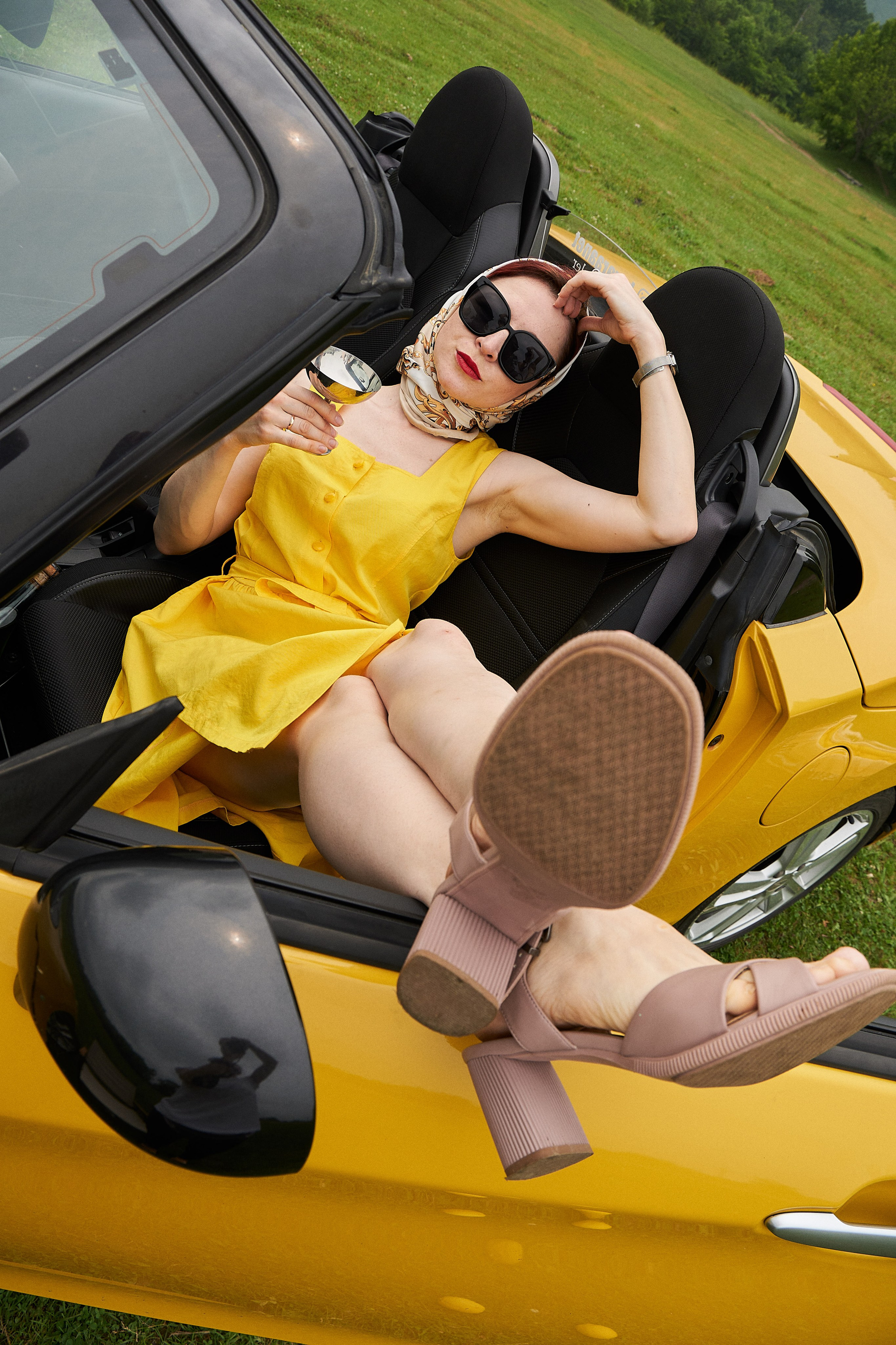 Фотодень «Жёлтый кабриолет». Анна Катасонова