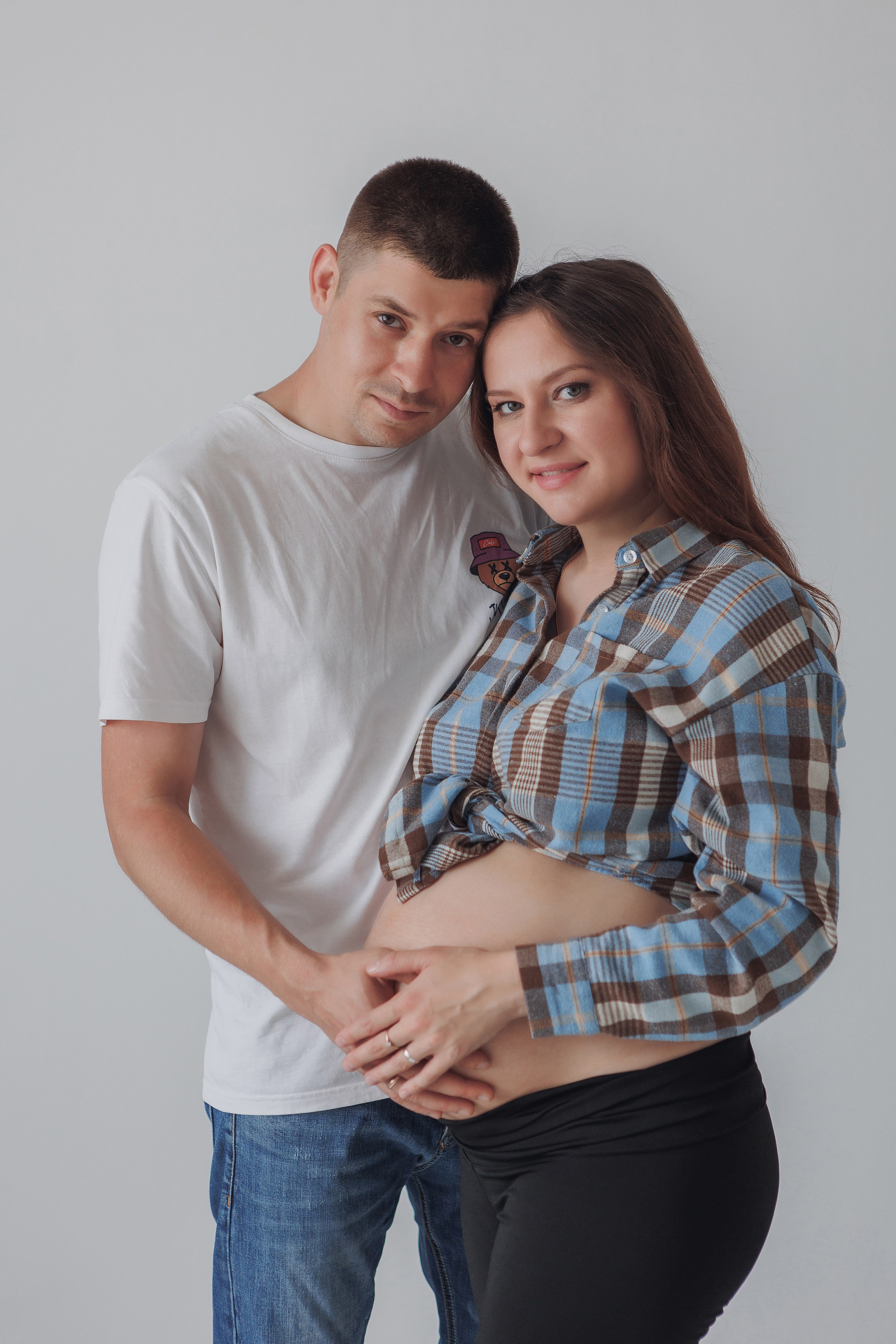 Фотосессия беременности в моей мини студии. Фотостудия СМУЗИ