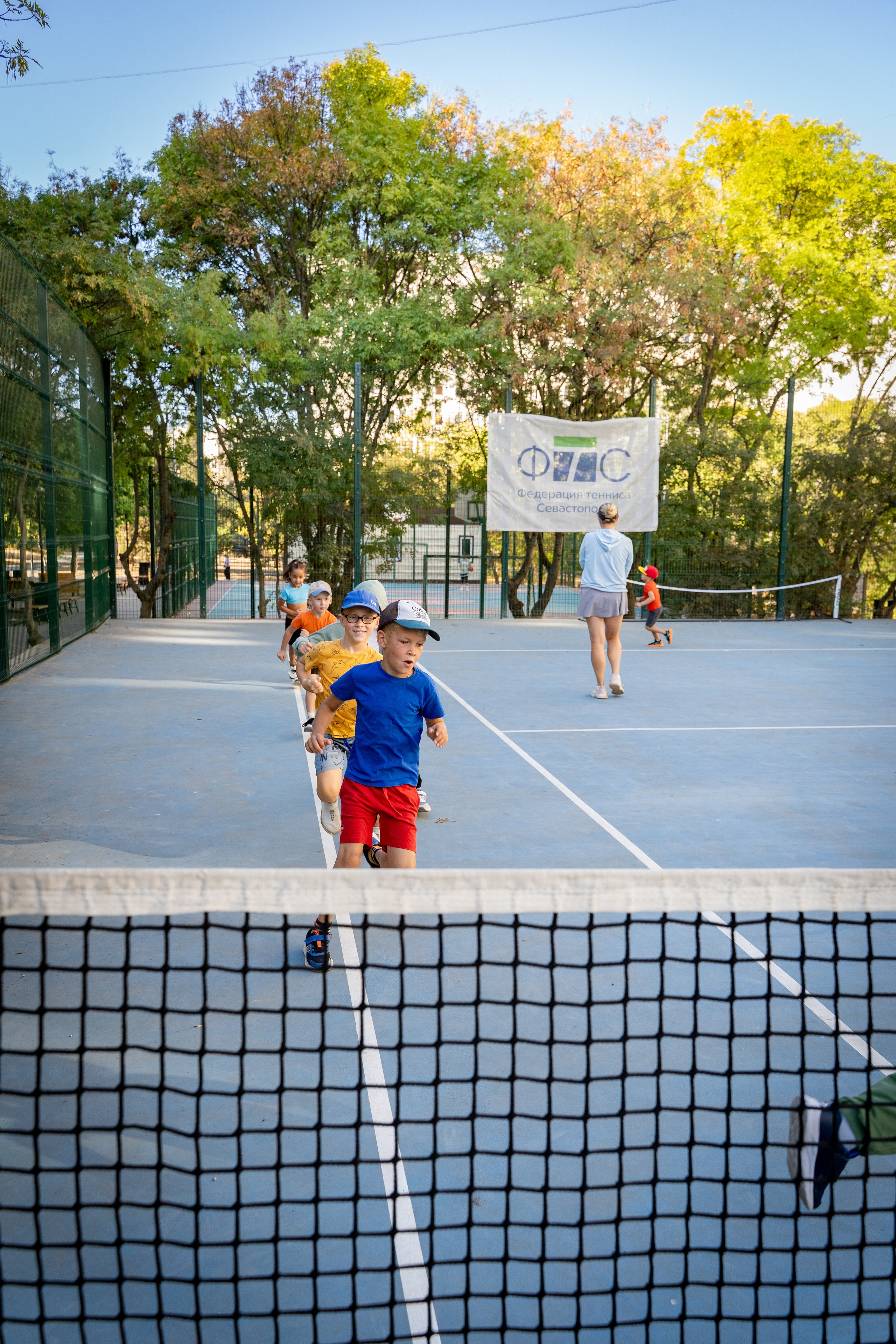 Федерация тенниса Севастополь. Малыши. Анастасия Дунаева. Фотограф в Севастополе