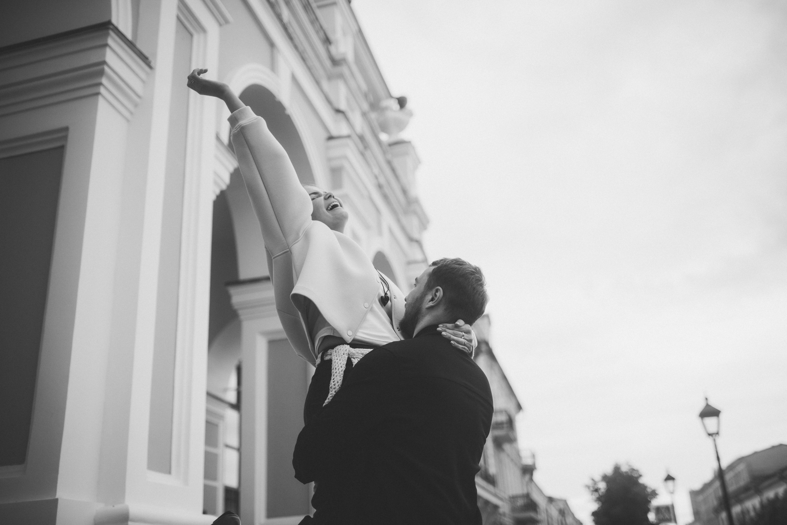 Городская прогулка. Свадебный фотограф Казань