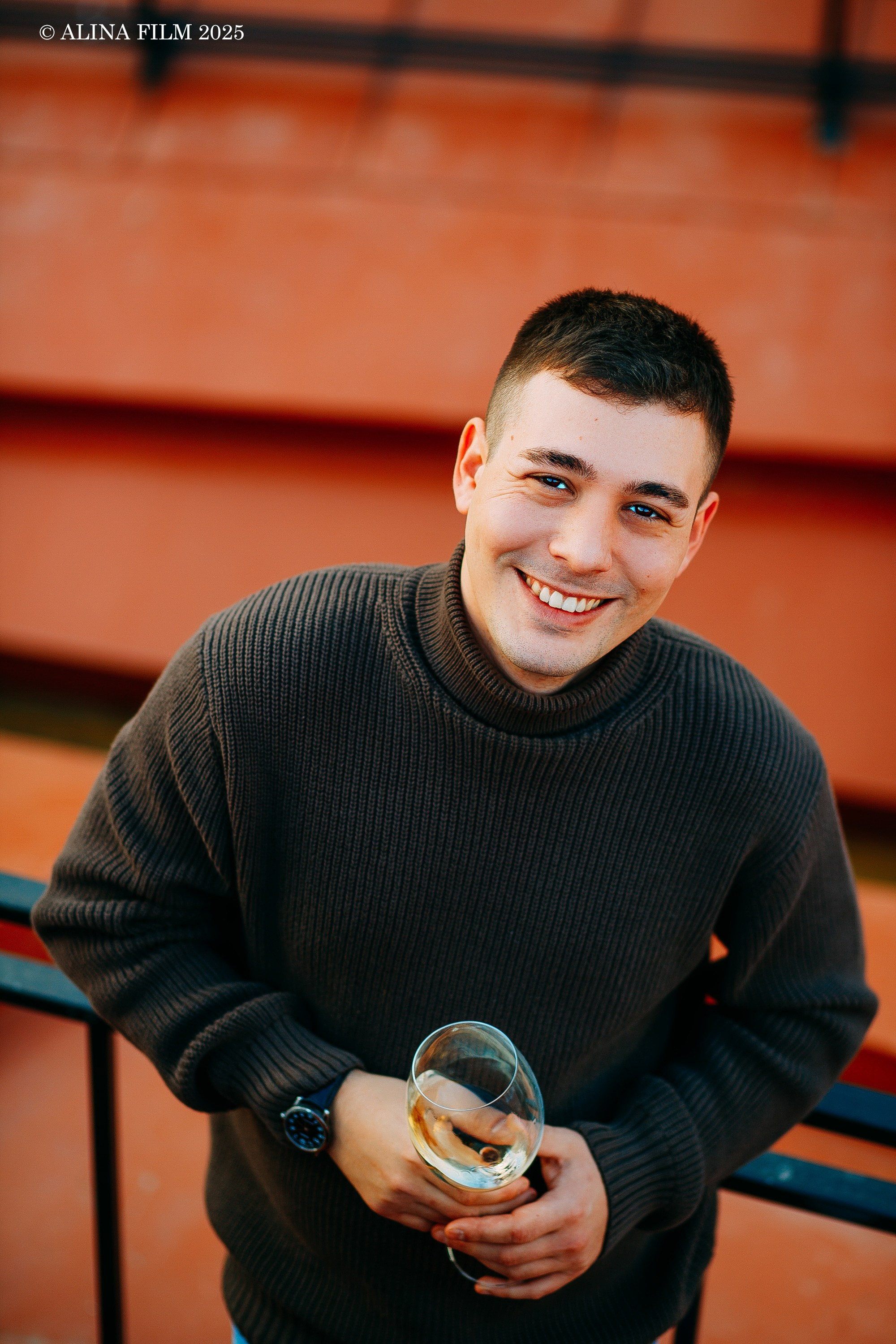 Лавстори на крыше у Исаакия. Фотограф в Санкт-Петербурге Alina Film