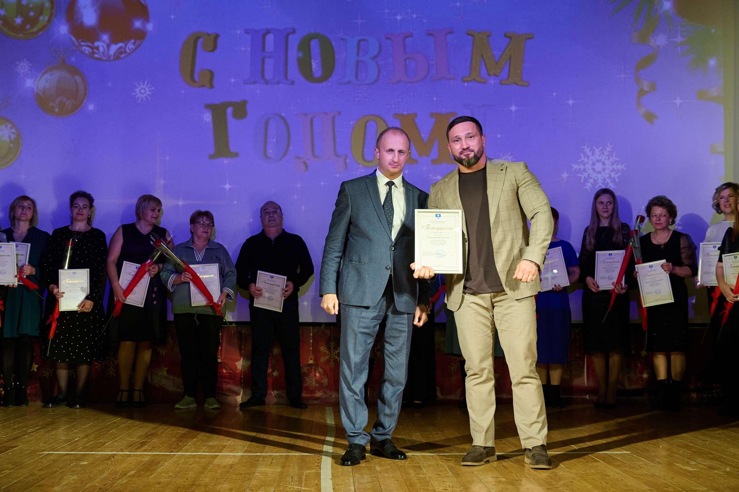 Новогодний концерт. Жизнь курорта Кабардинка в фотографиях