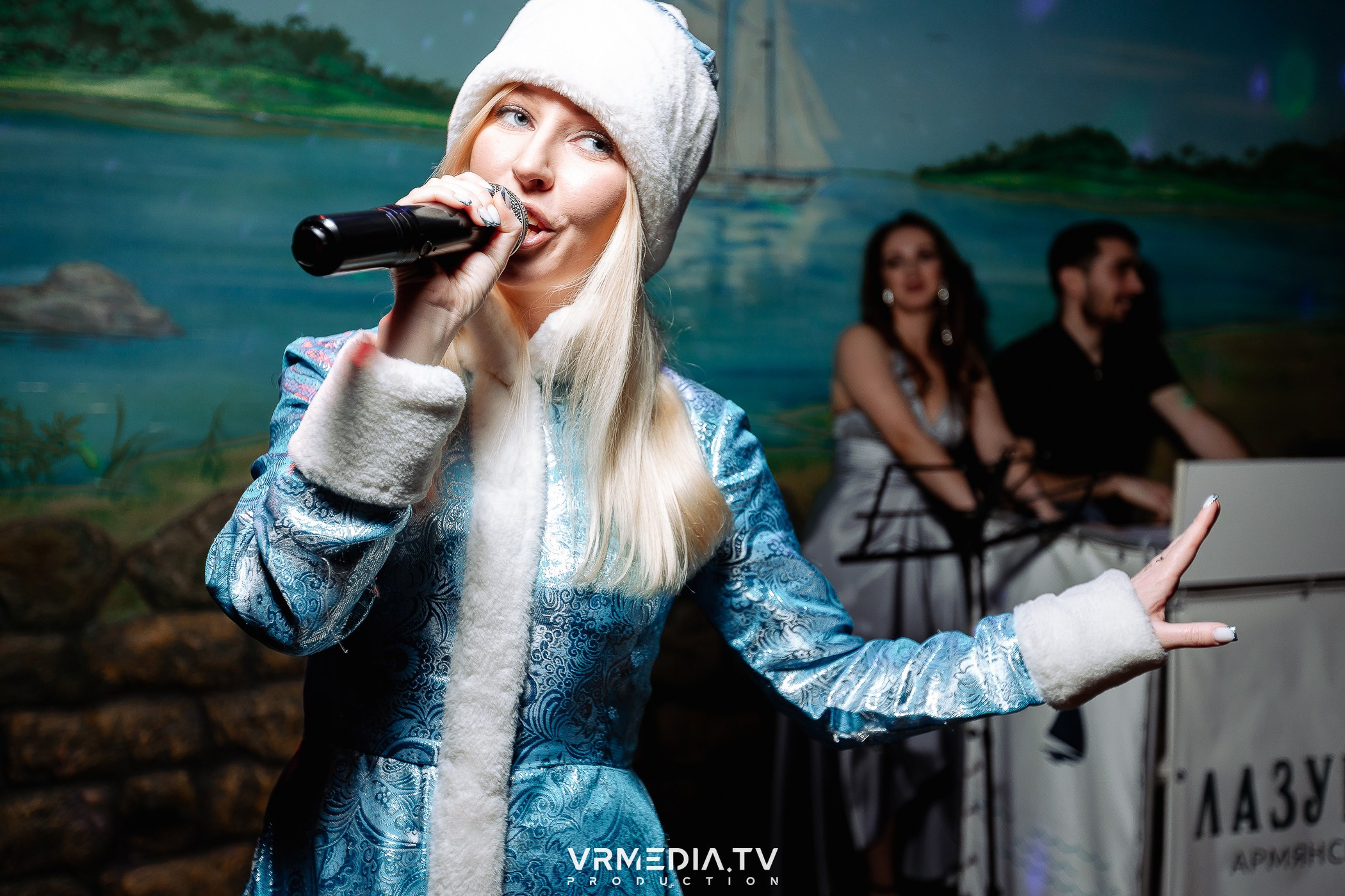 Новогодний вечер в ресторане «Лазурный Берег»