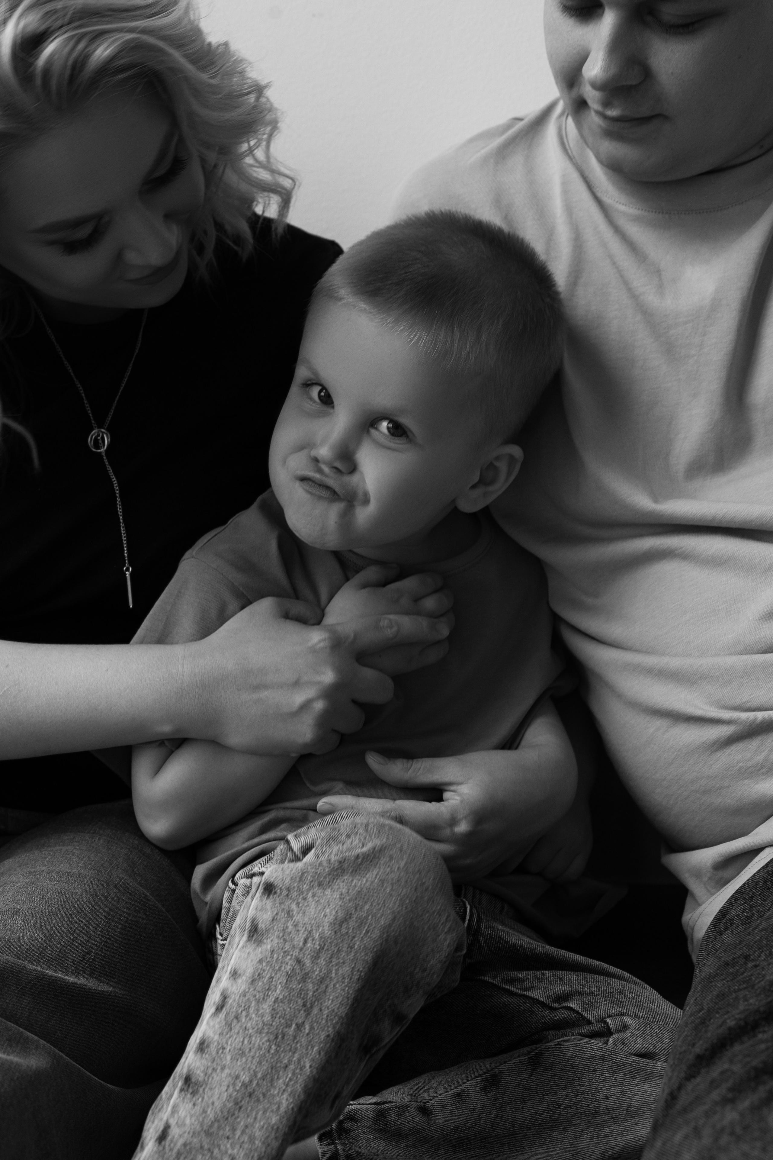 Ирина, Андрей и Миша. Фотограф Алина Кучумова