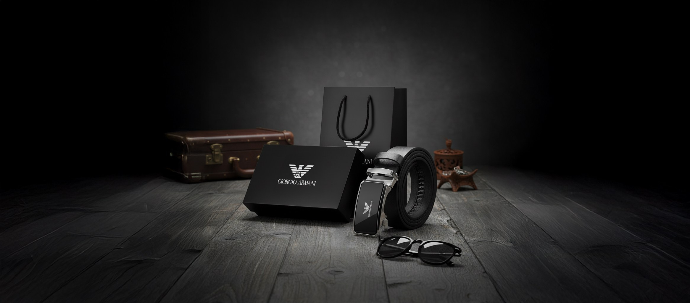 Предметная фотосъёмка очков, ремней, зонтов и других аксессуаров