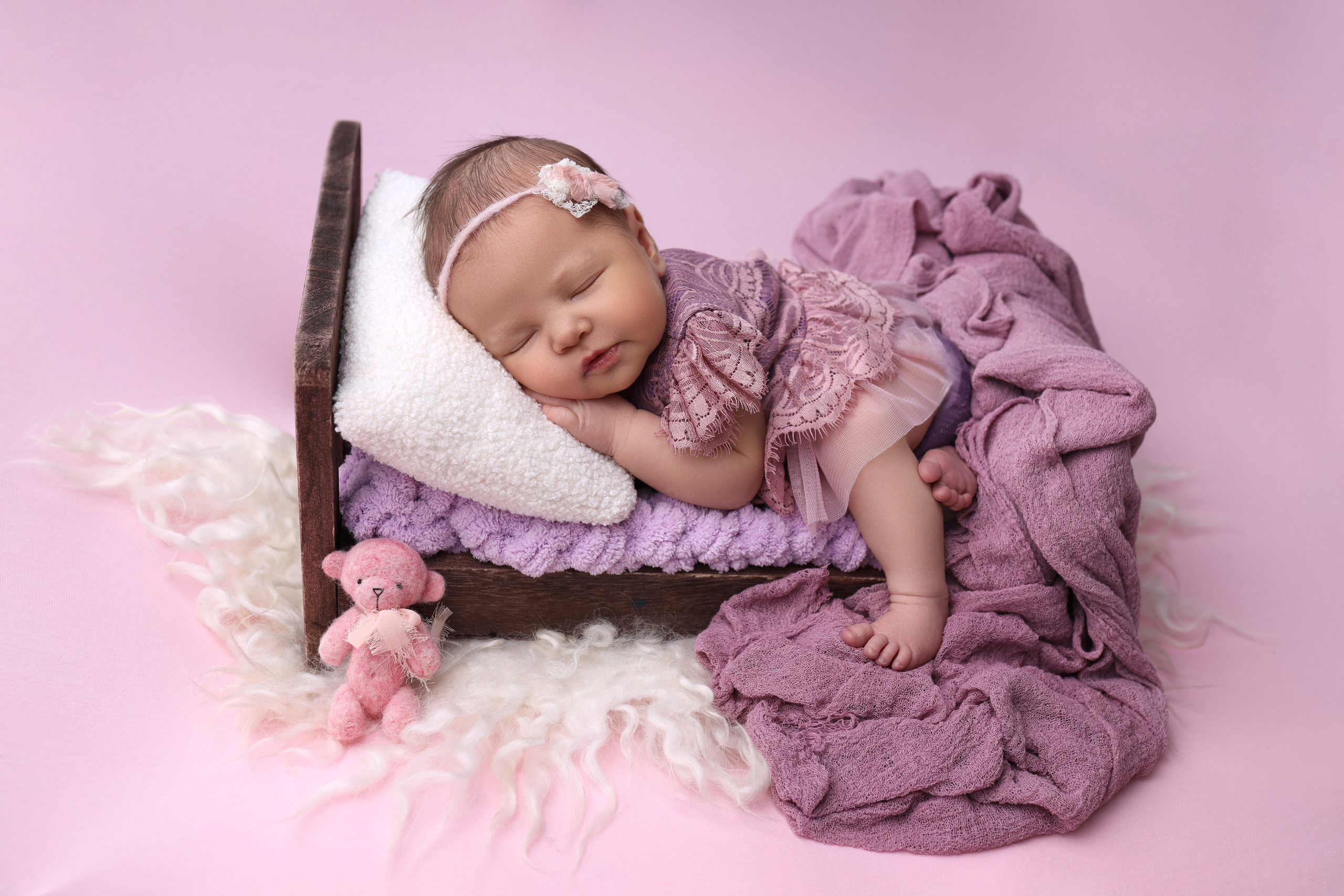 Newborn девочки. Фотограф новорожденных Модяева Ирина