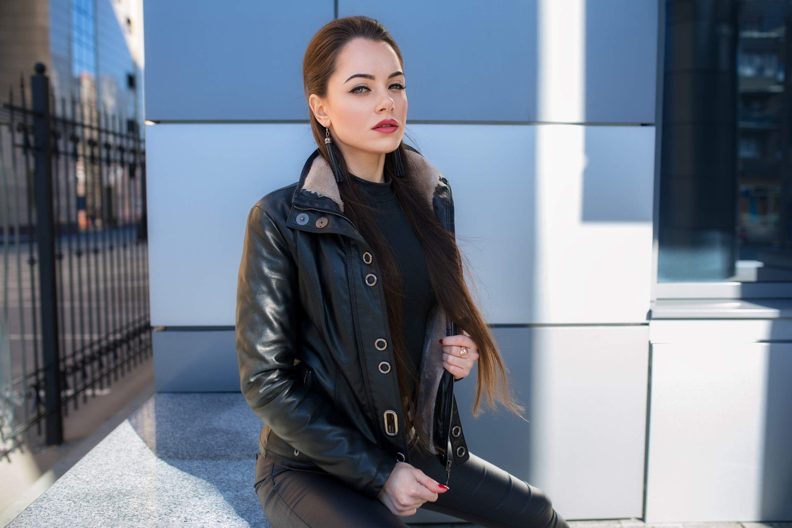 Весенняя съемка с Екатериной в парке и на улицах города для «себя»