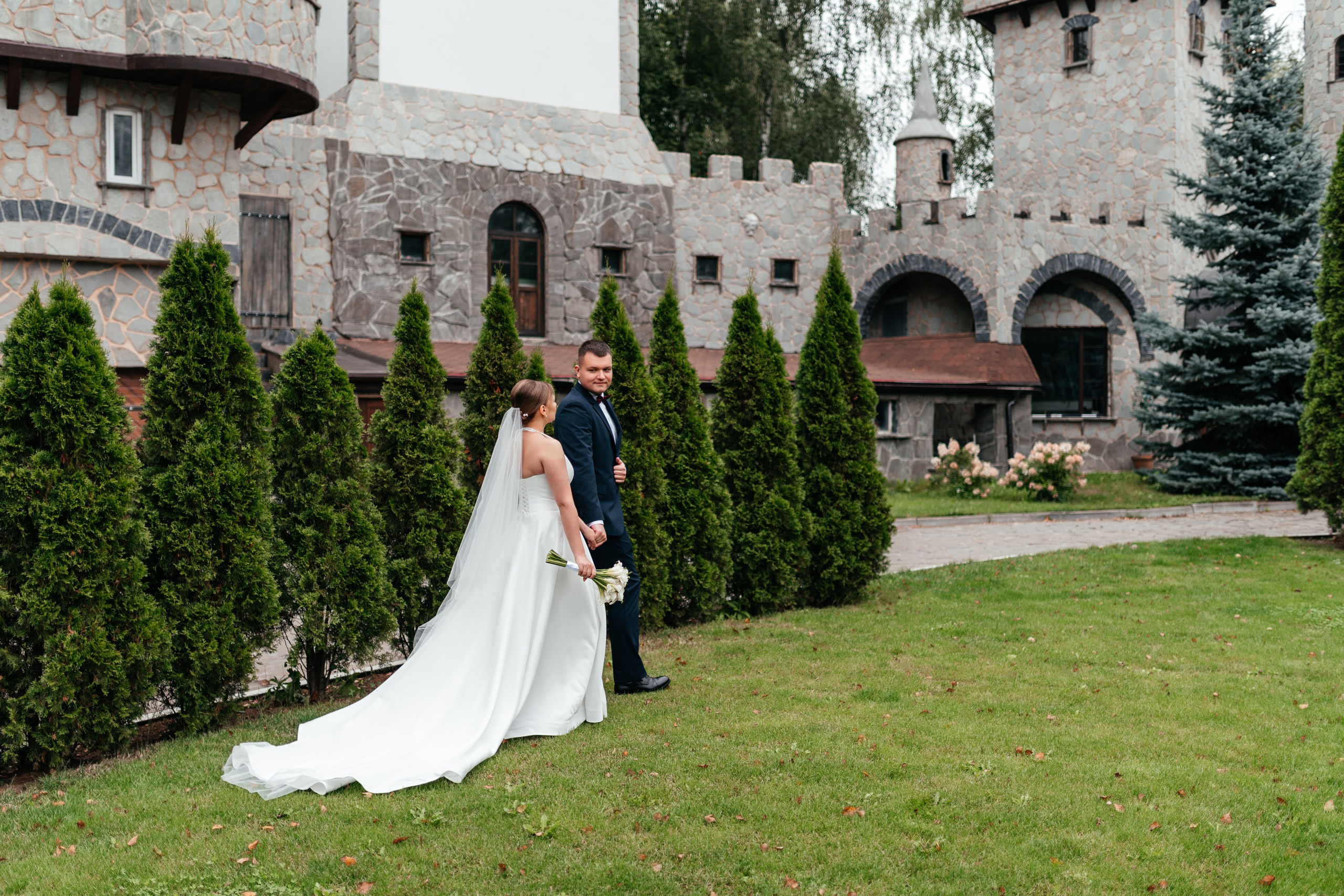 Свадебная фотосессия Ирины и Юрия Домодедово. Свадебный и индивидуальный фотограф Никита Роут | Москва