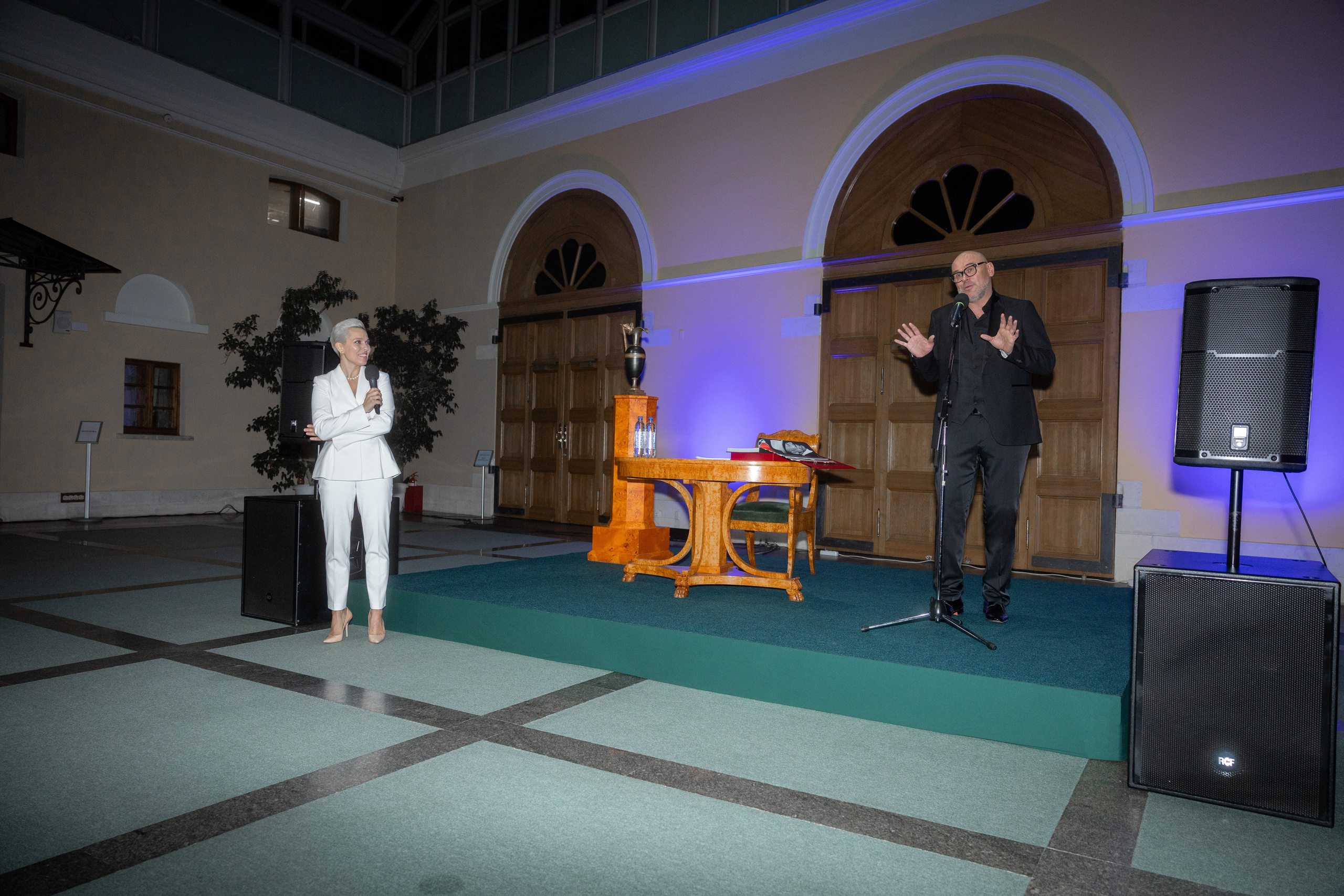 Максим Викторович Аверин. Презентация книги к юбилею в Государственном музее А. С. Пушкина