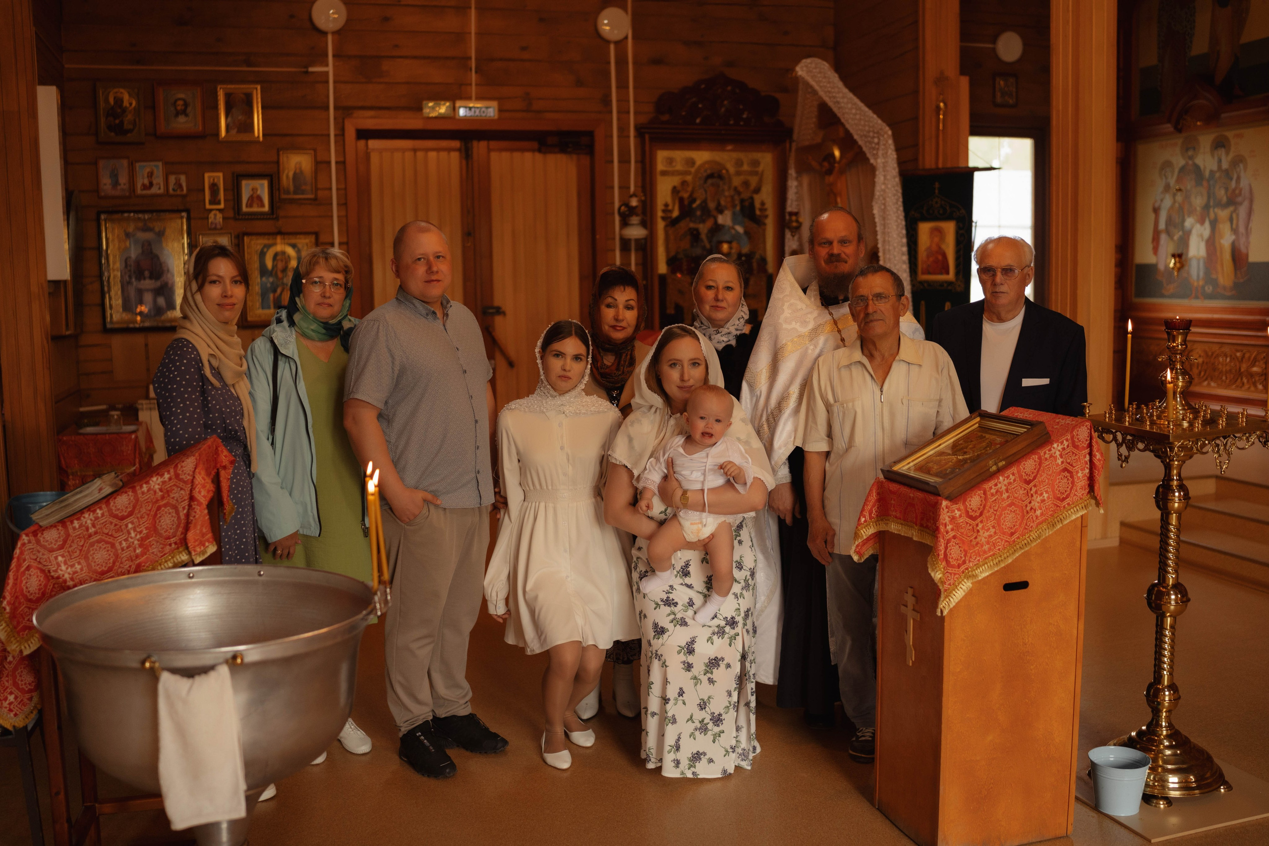 Крещение Любы. Фотограф в Новосибирске Диана Ильиных