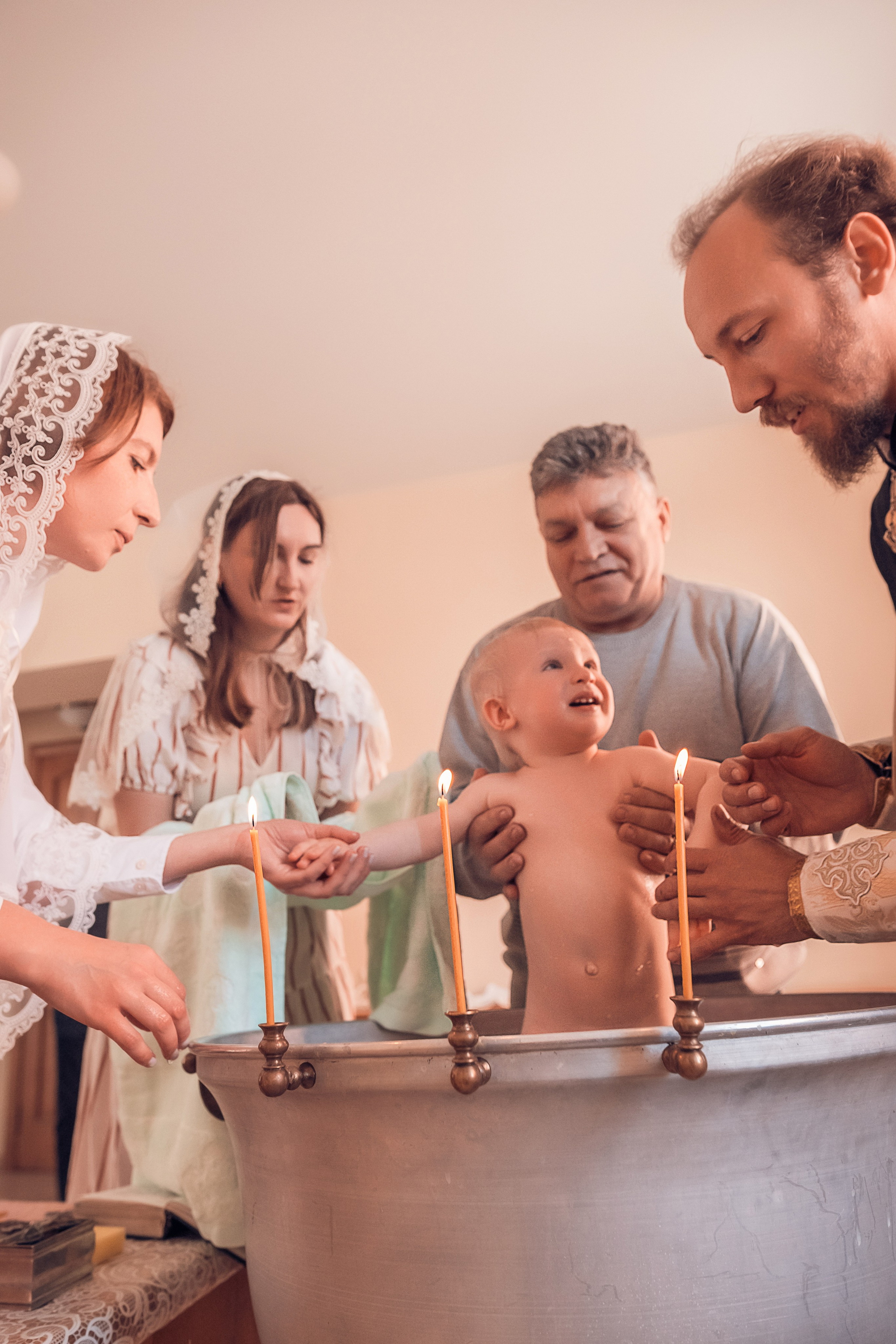 Таинство Крещение Фёдора в Казанском храме. Главная