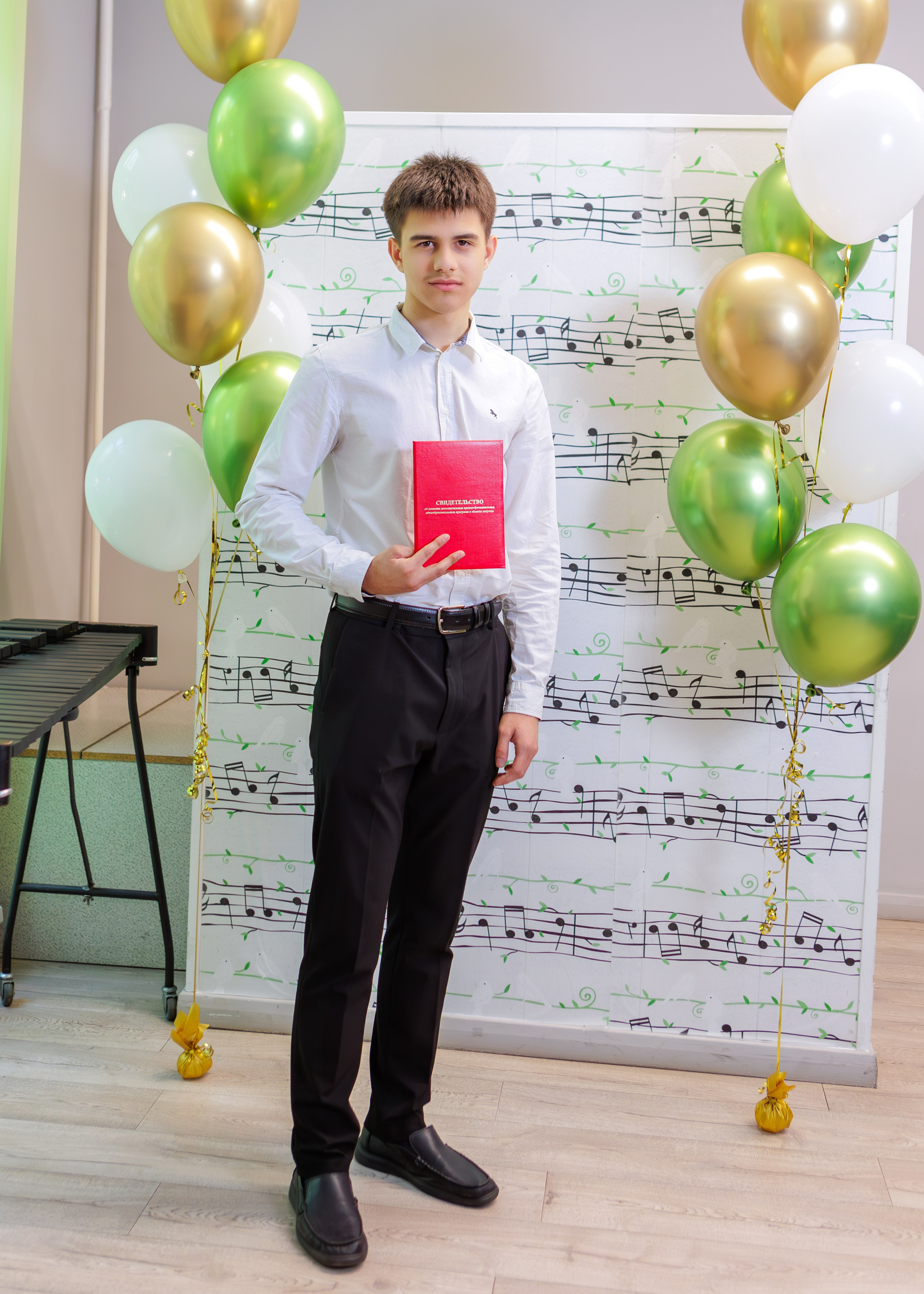 Вручение дипломов в Детской музыкальной школе имени Н. П. Будашкина. Выпускные альбомы и школьный фотограф в Подольске, Троицке, Щербинке, Москве и Московской области